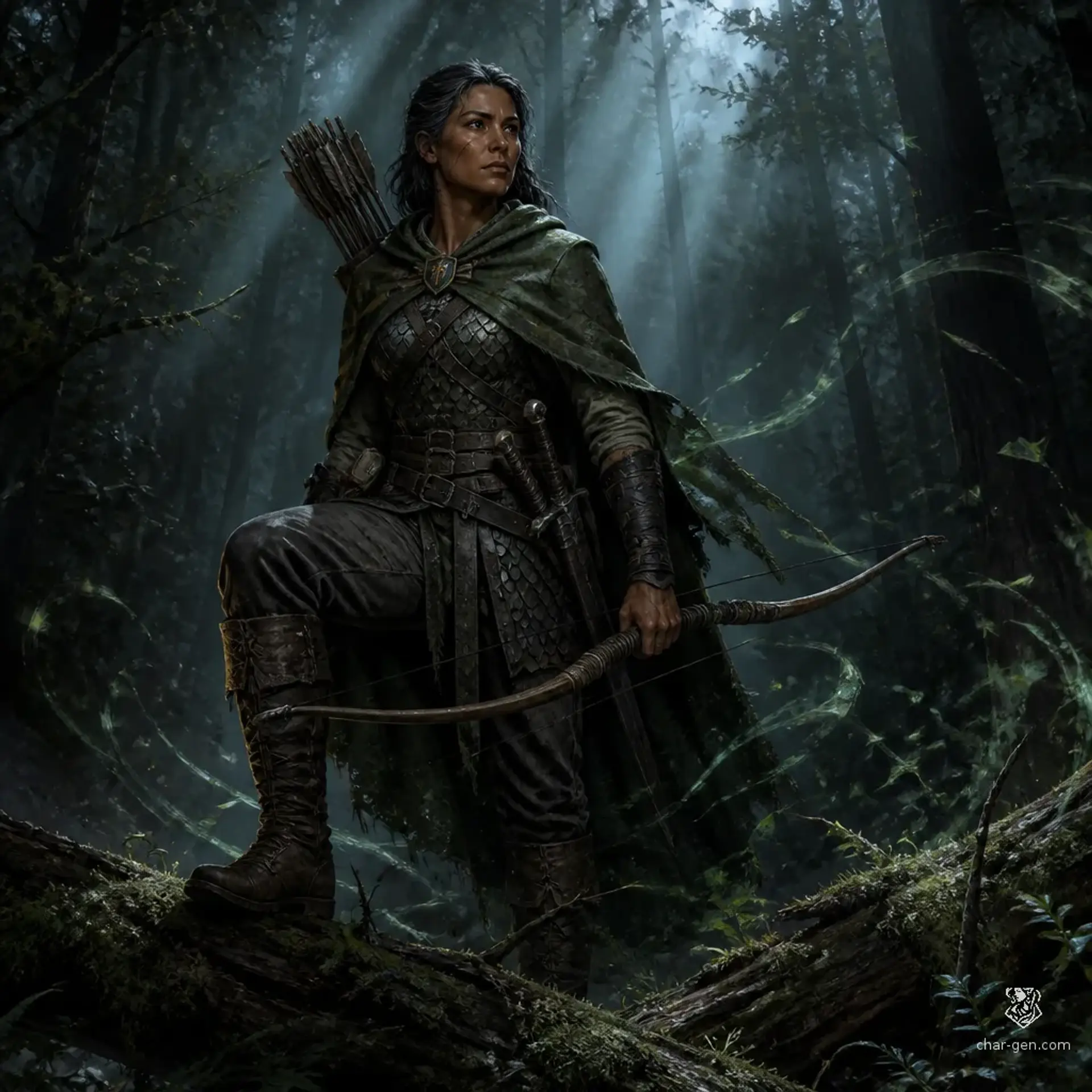 Saba Feran - AI-generated fantasy Character