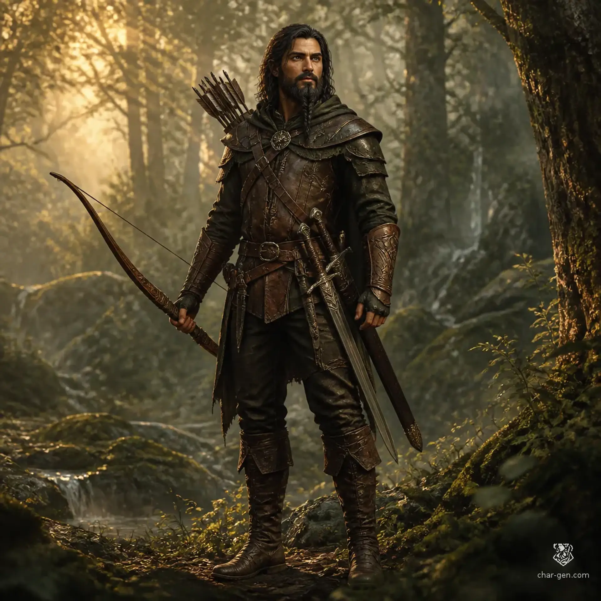 Ragnar Lothbrok - AI-generated fantasy Character