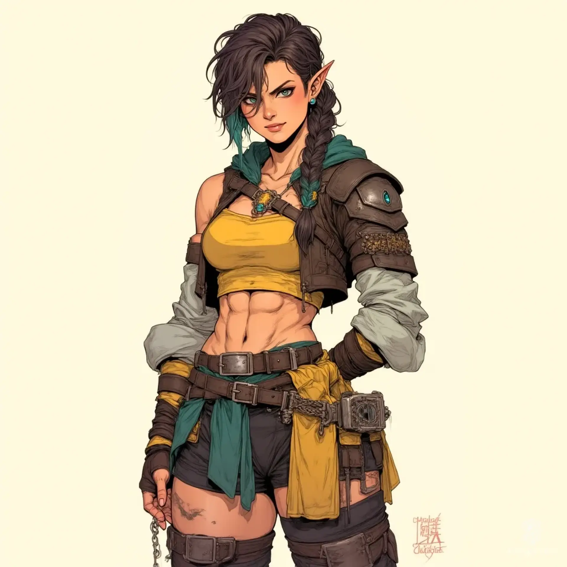 Quesstiasa Vel'raan - AI-generated fantasy NPC