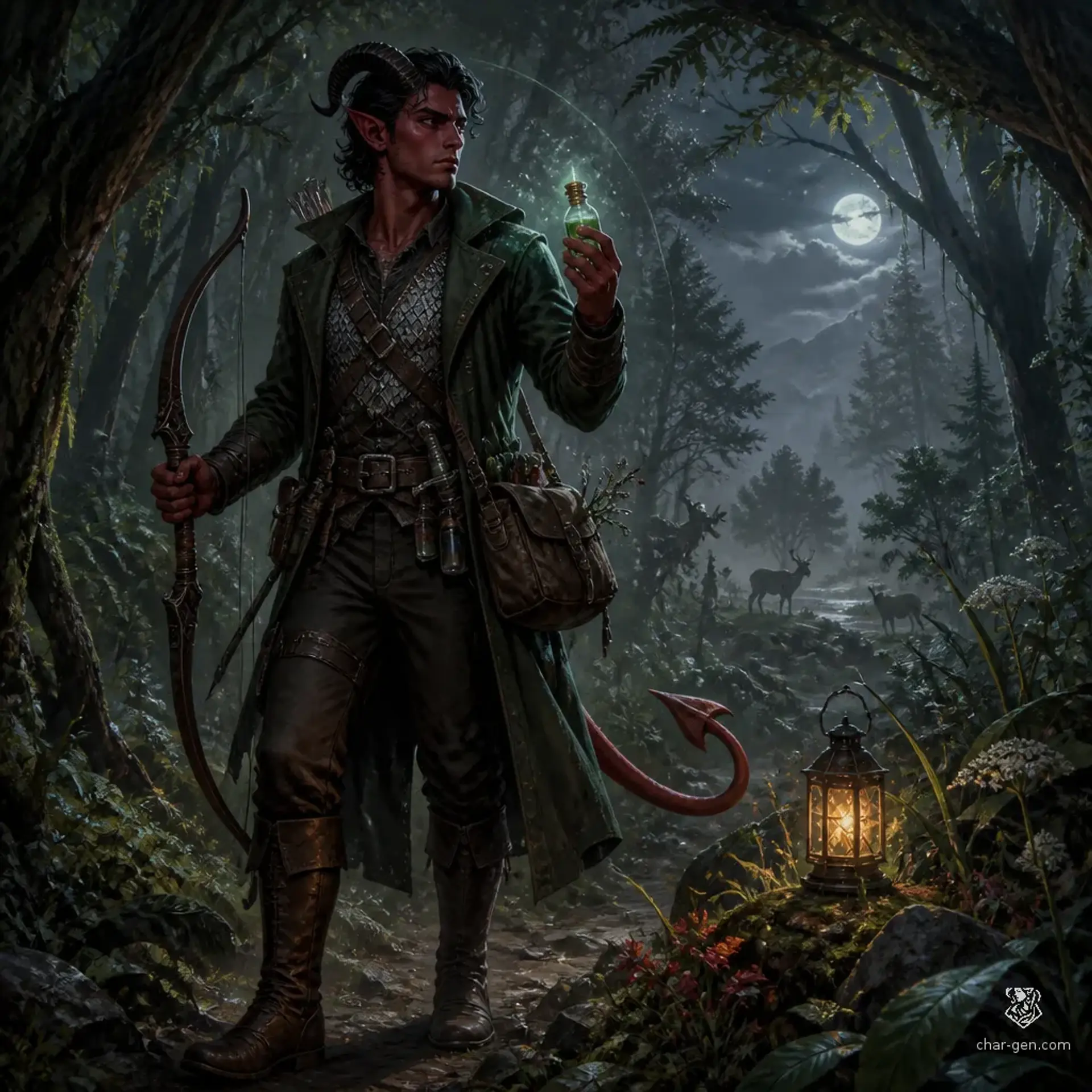 Dr. Thaddeus Rattenfänger - AI-generated fantasy Character