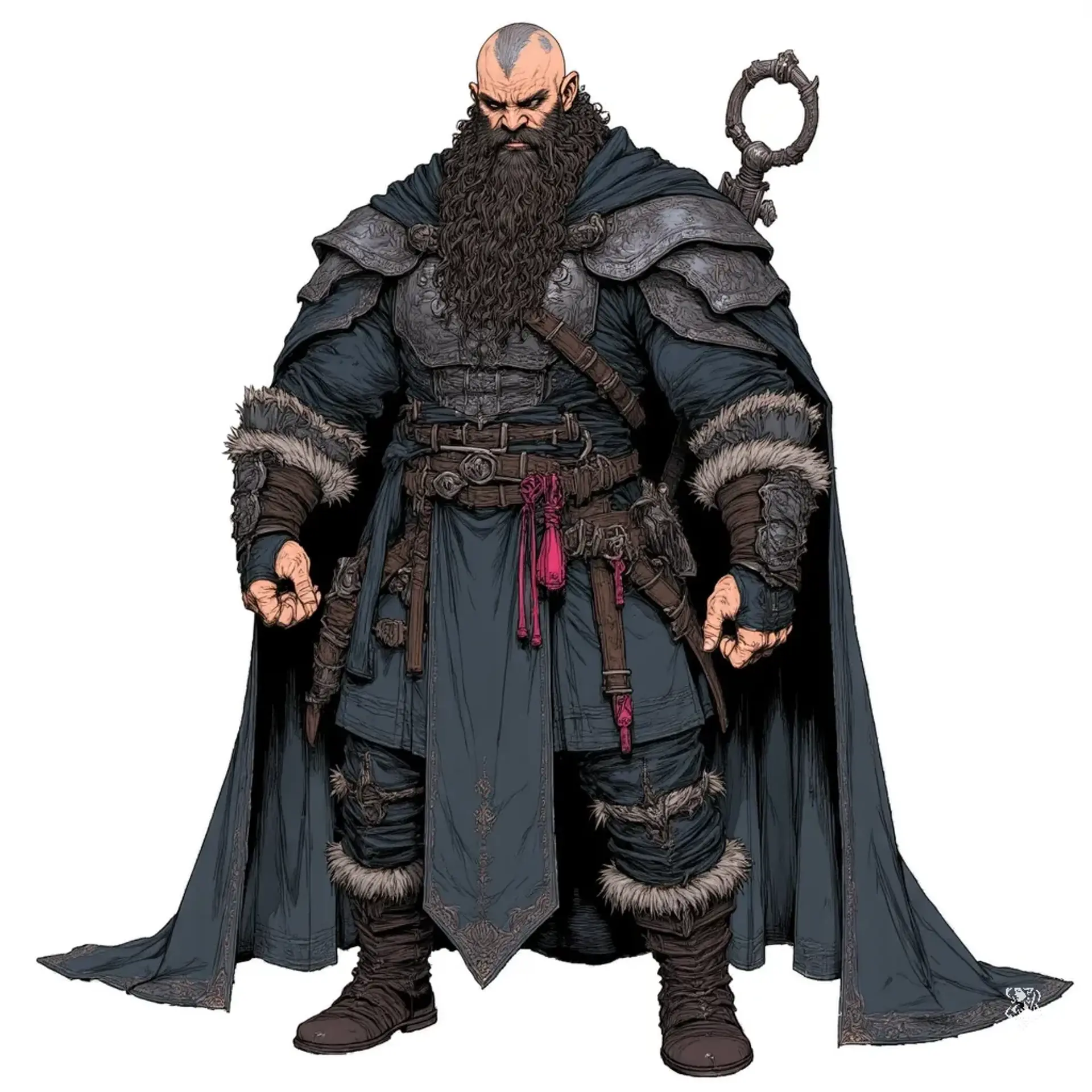 Sahel Morg - AI-generated fantasy NPC