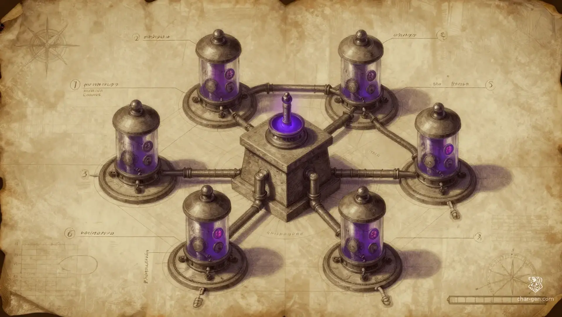 The Seraphim Refinement Protocol - AI-generated fantasy Puzzle