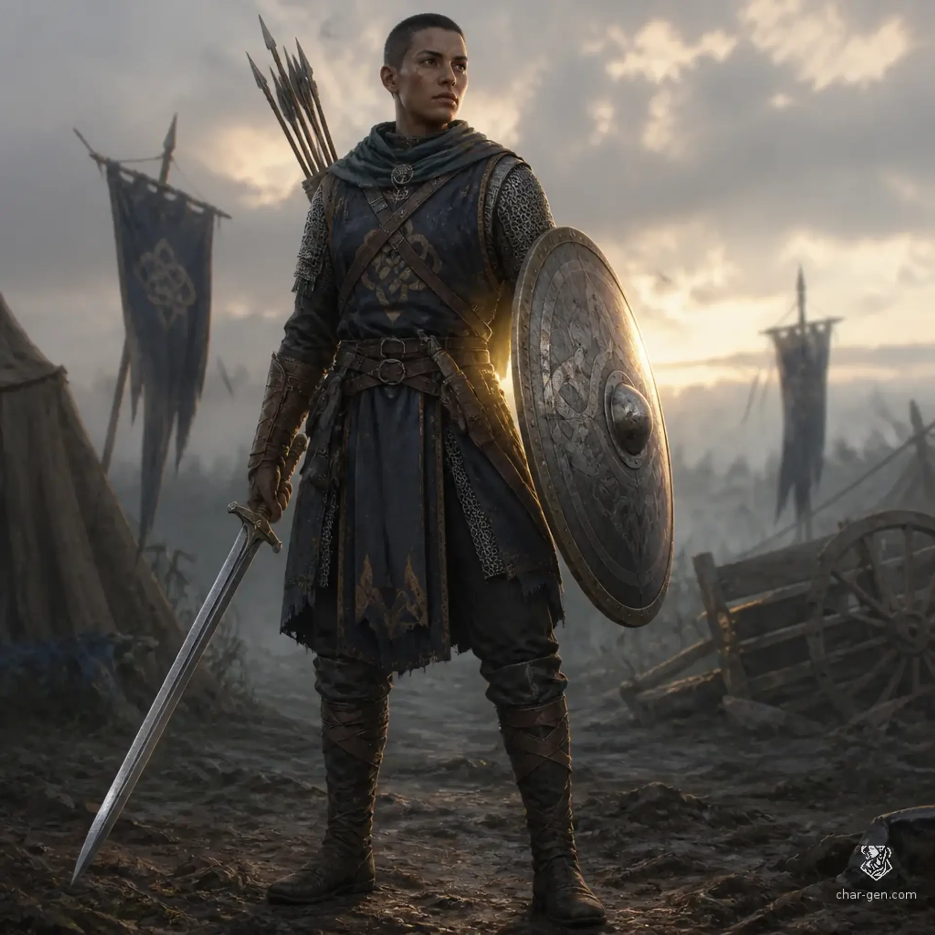 Ketek Tavil - AI-generated fantasy Character