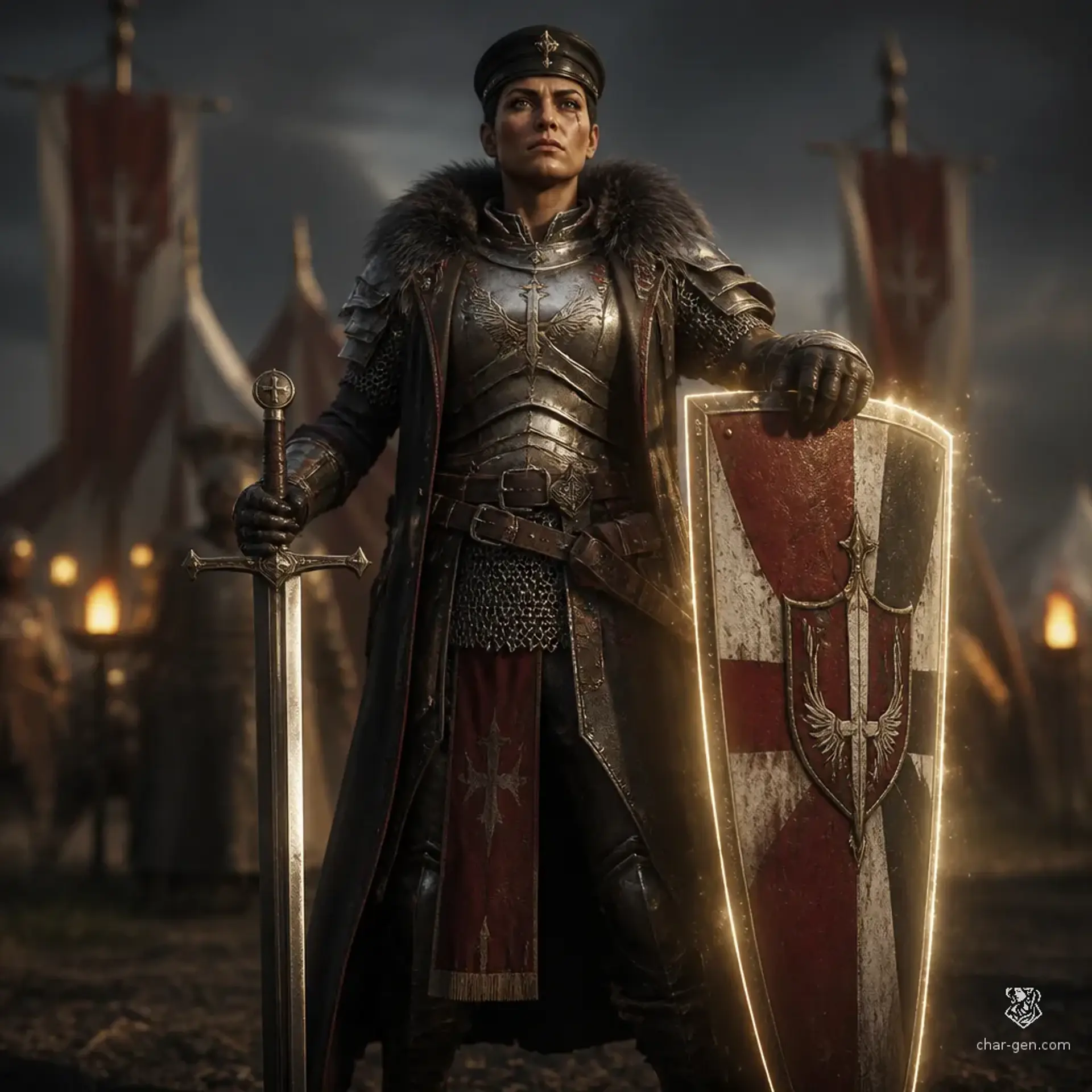 Entranzia Graves - AI-generated fantasy Character