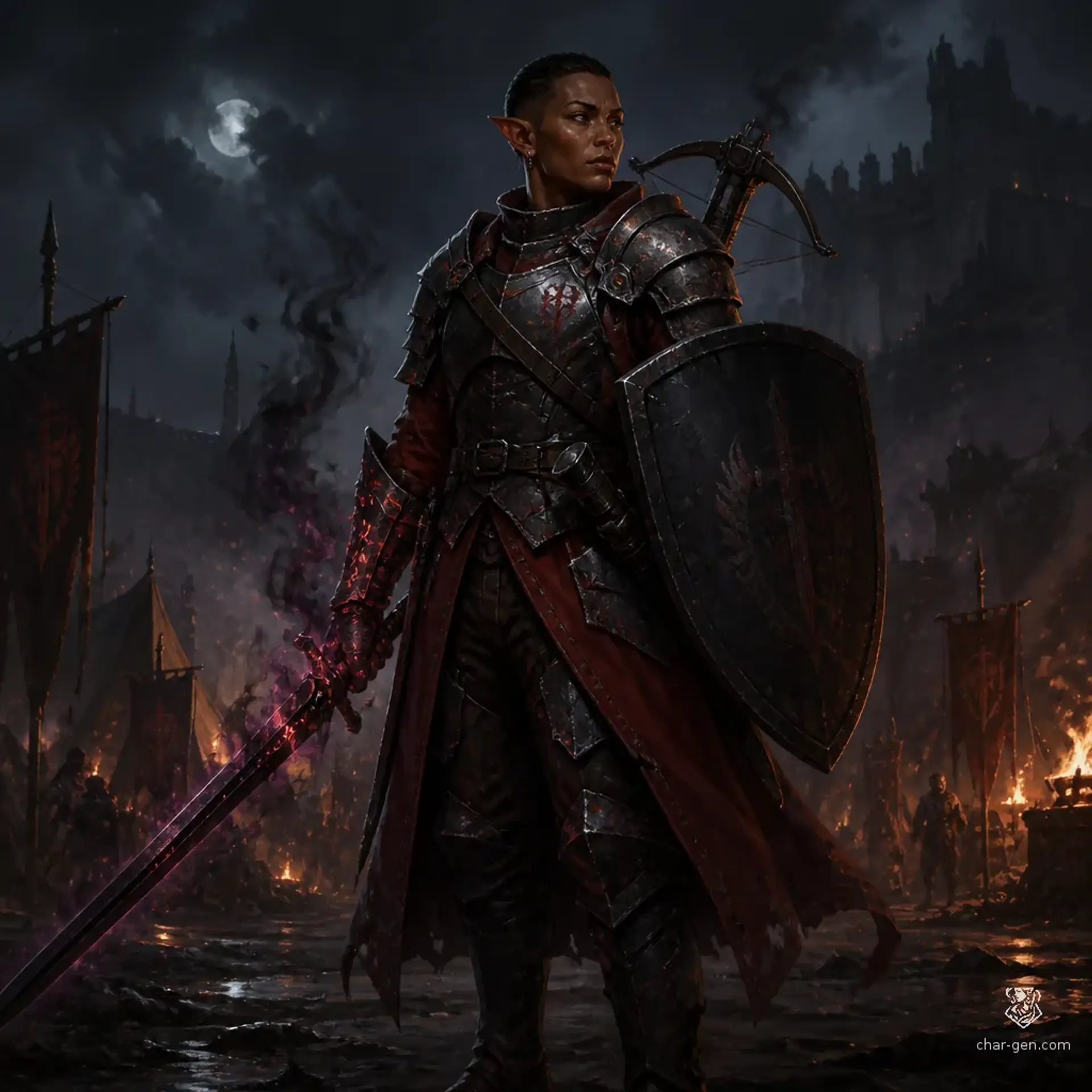Tavik Kest - AI-generated fantasy Character
