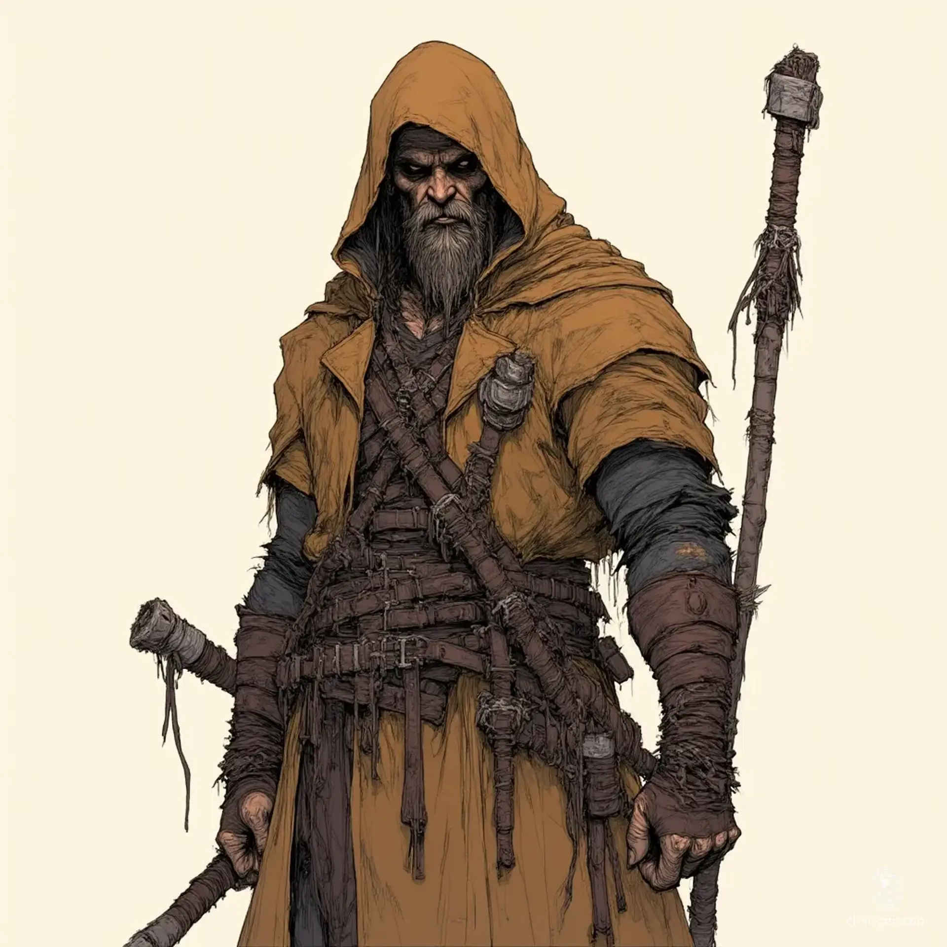 Peyton Marcellus Veyrdan - AI-generated fantasy NPC