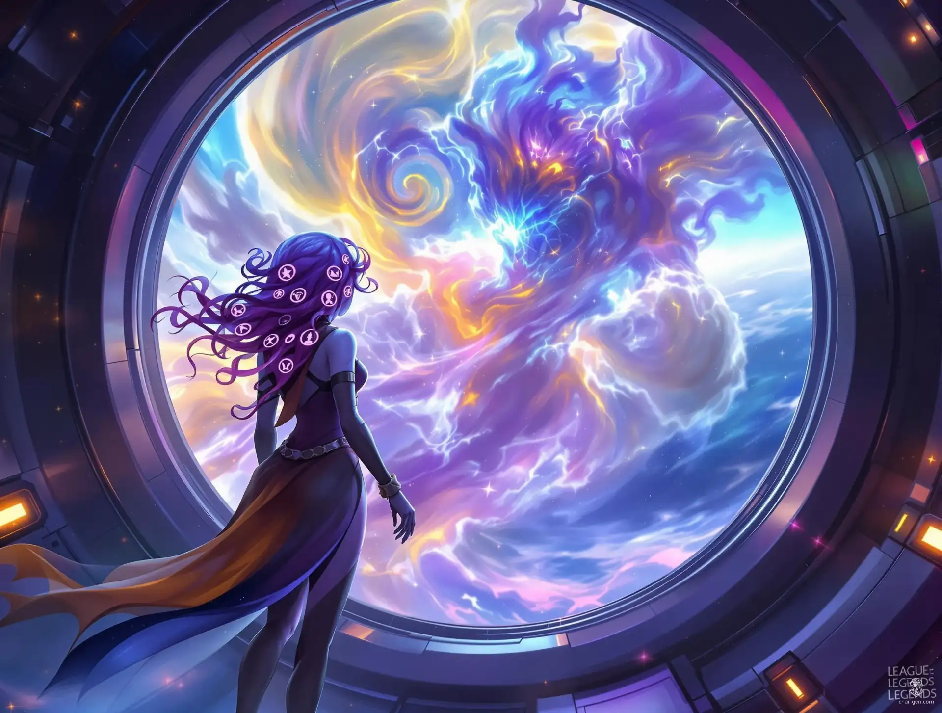 "Warlock Splash: Spaceship Saga" hero artwork