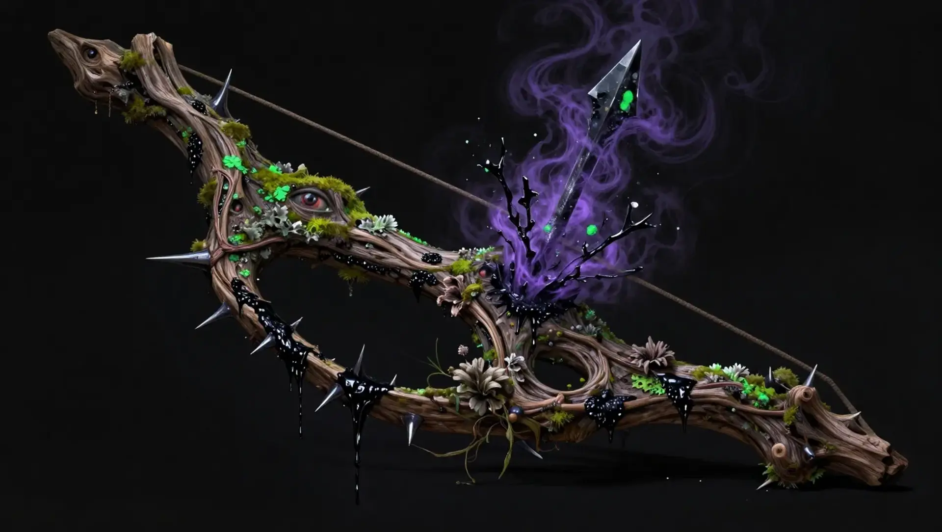 Thornshadow, Heart of the Deepwood - AI-generated fantasy Magic Item