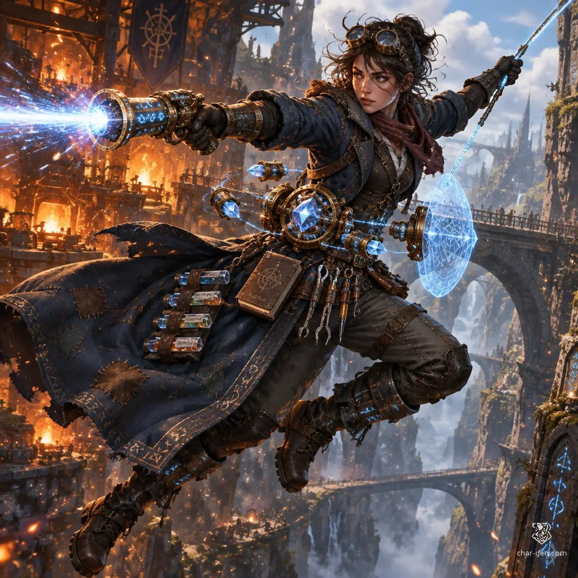 Prototype Engineer - AI-generated fantasy Class