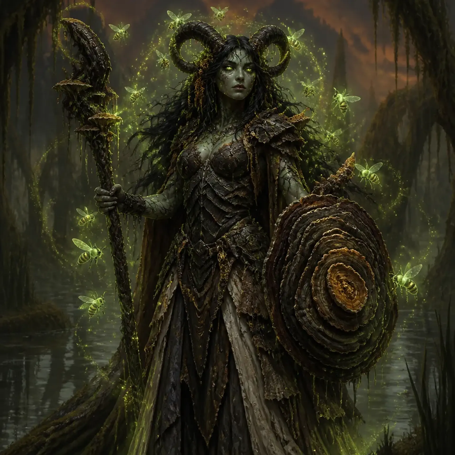 Lilith Valmora - AI-generated fantasy Character