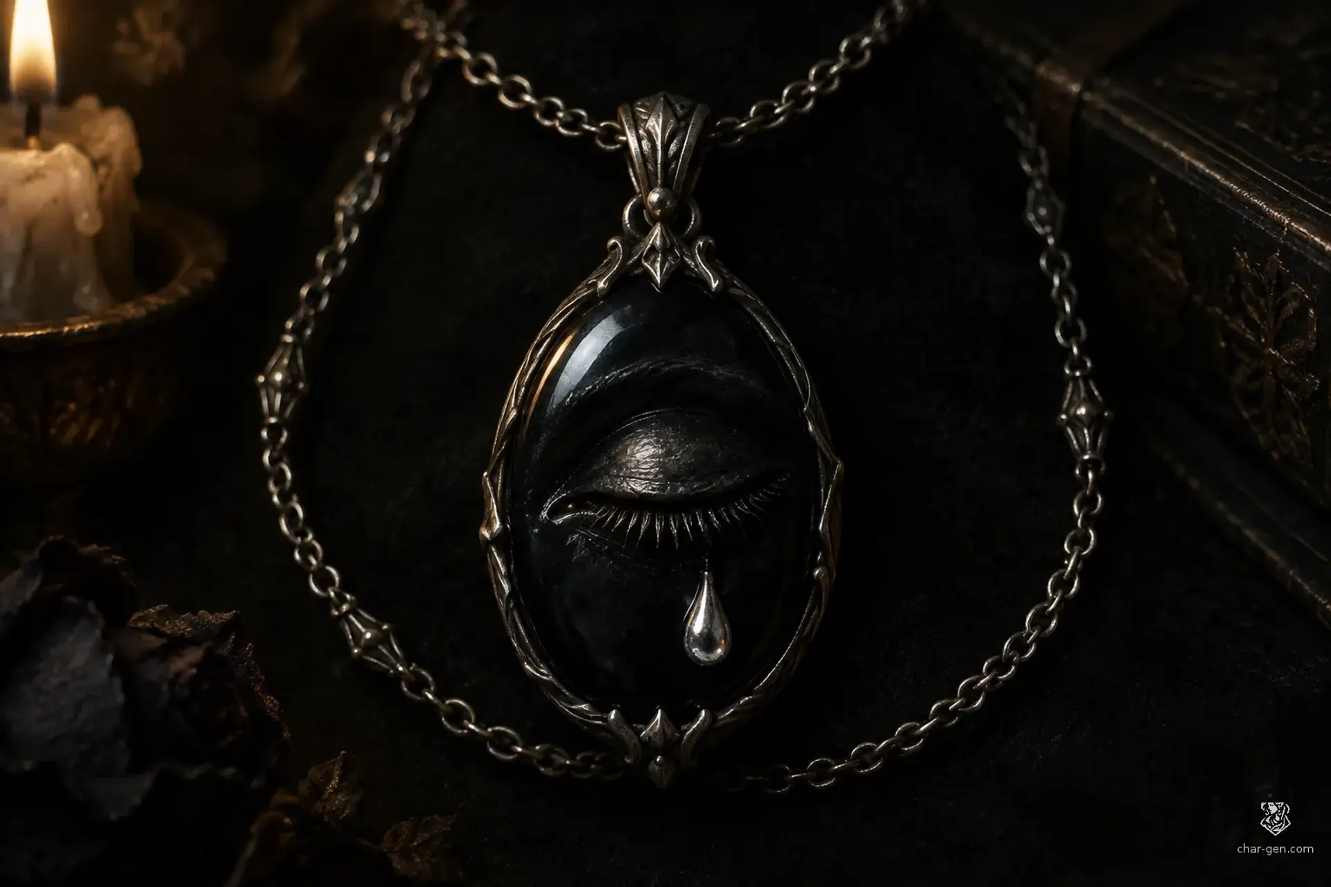 Onyx Eye Pendant