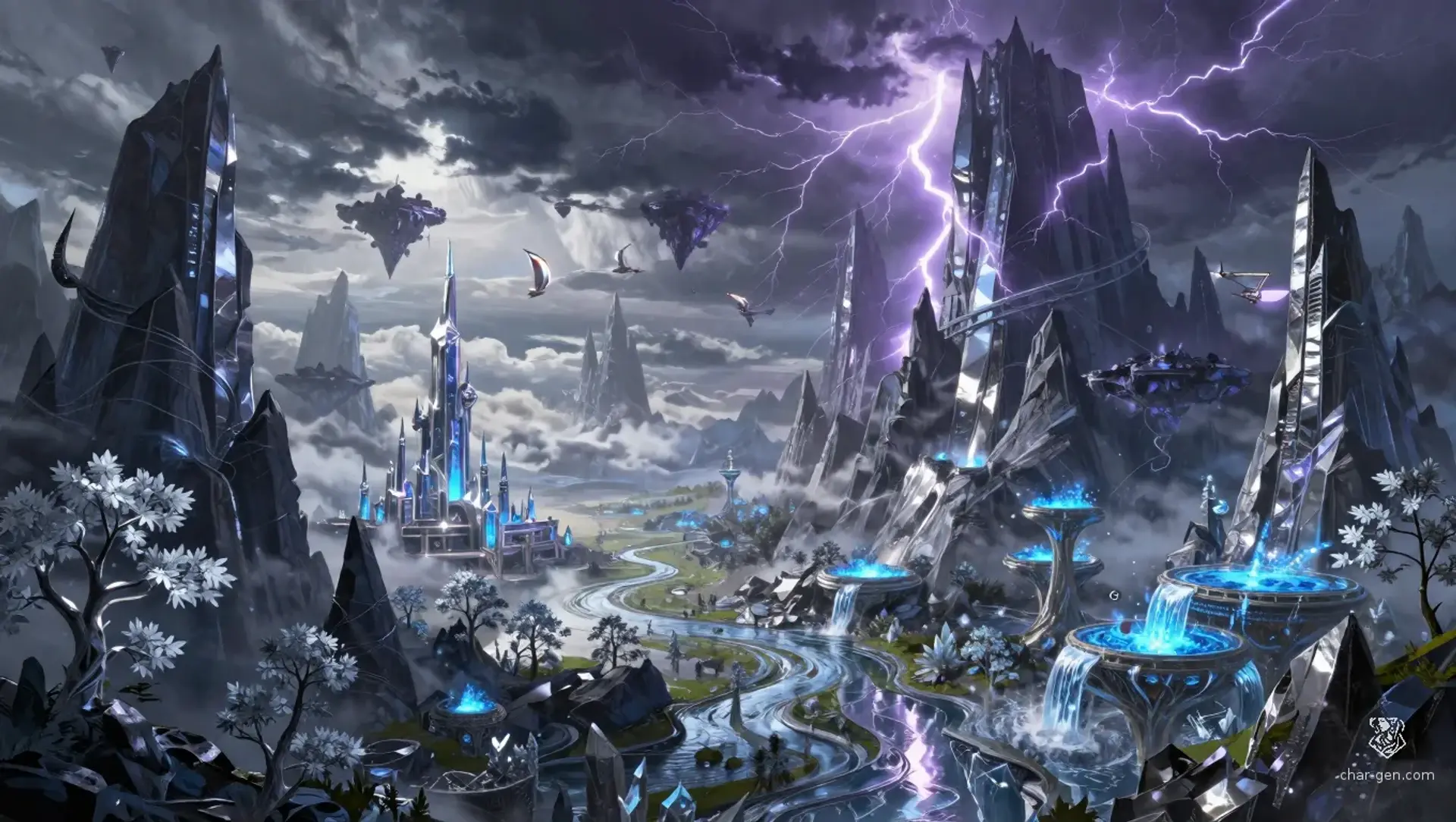 The Argent Marches of Aetheria