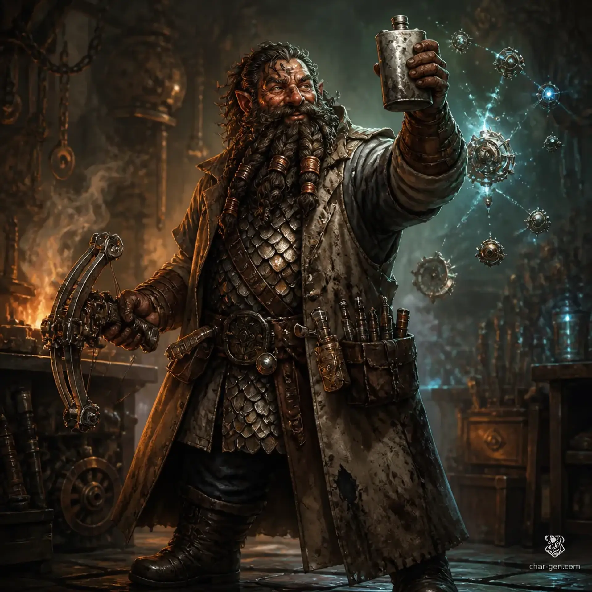 Charleston Kirkstrom - AI-generated fantasy Character