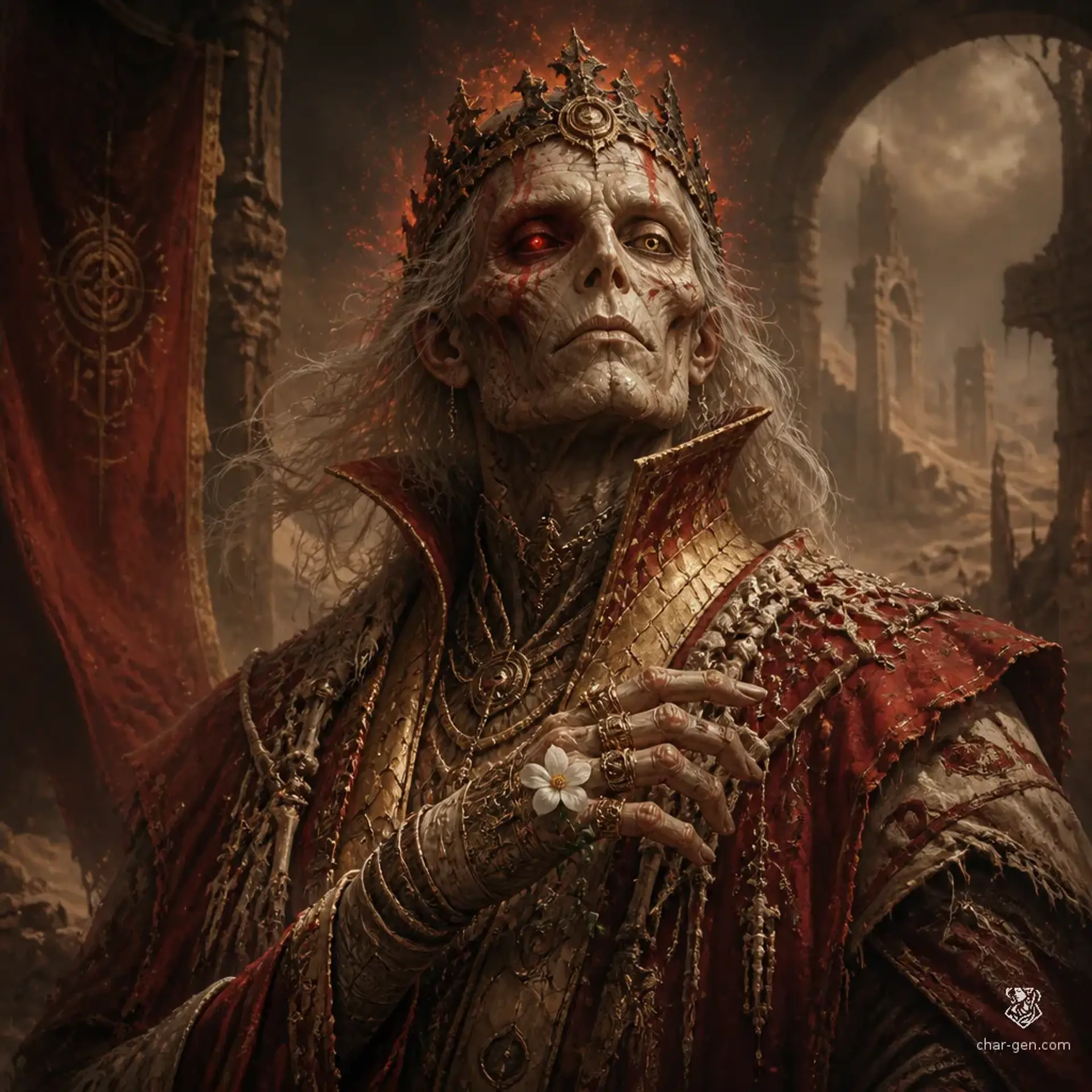 Fitzgerald Vaelor, the Red Regent of Thal-Sereth