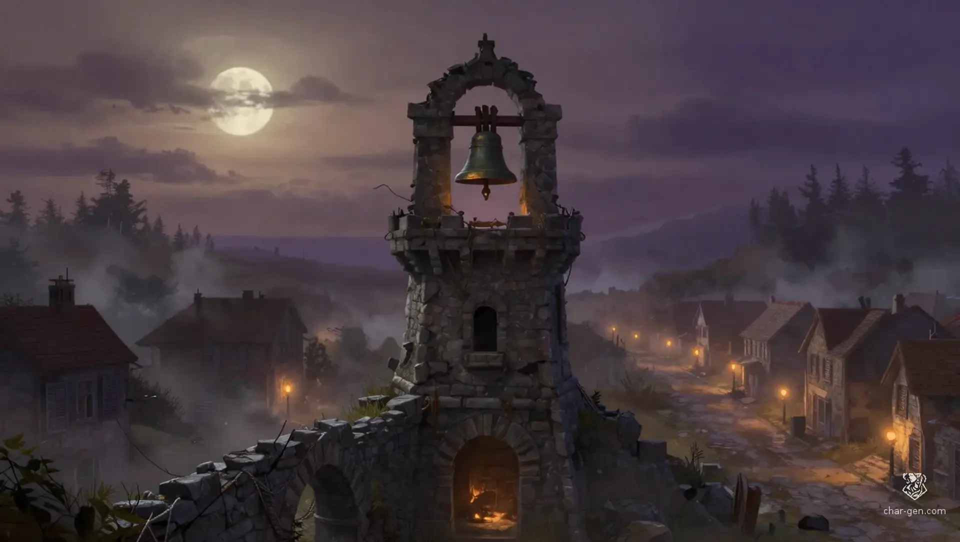 The Thirteenth Toll - AI-generated fantasy Quest
