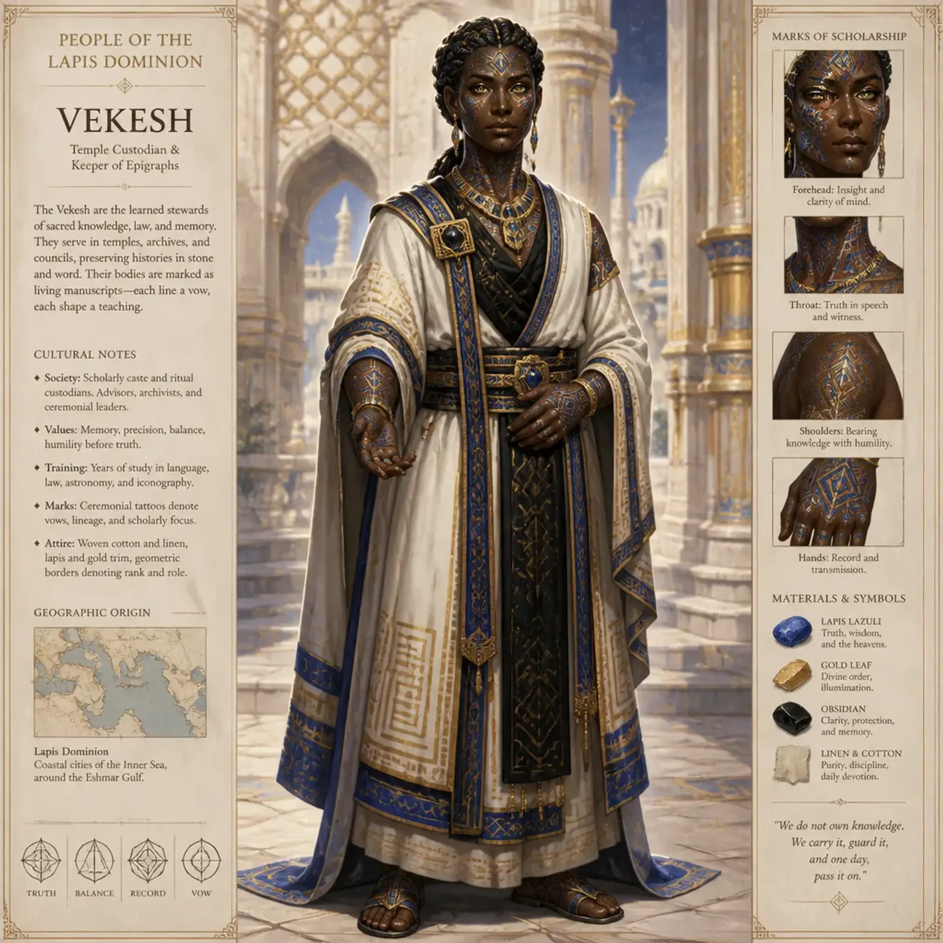 Adaanha - AI-generated fantasy Species