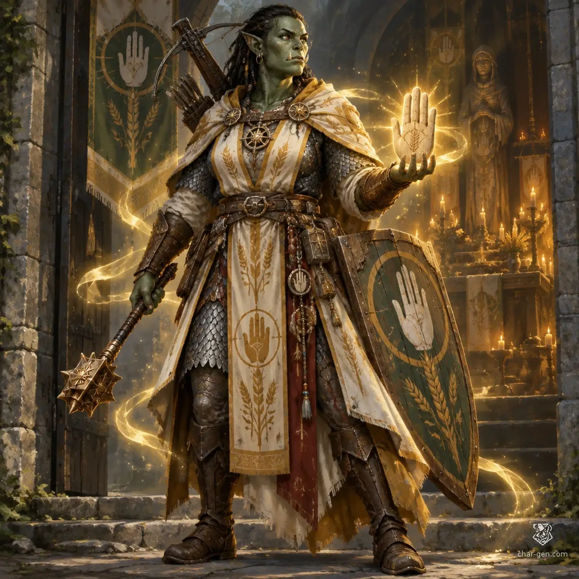 Sheshka - AI-generated fantasy Character