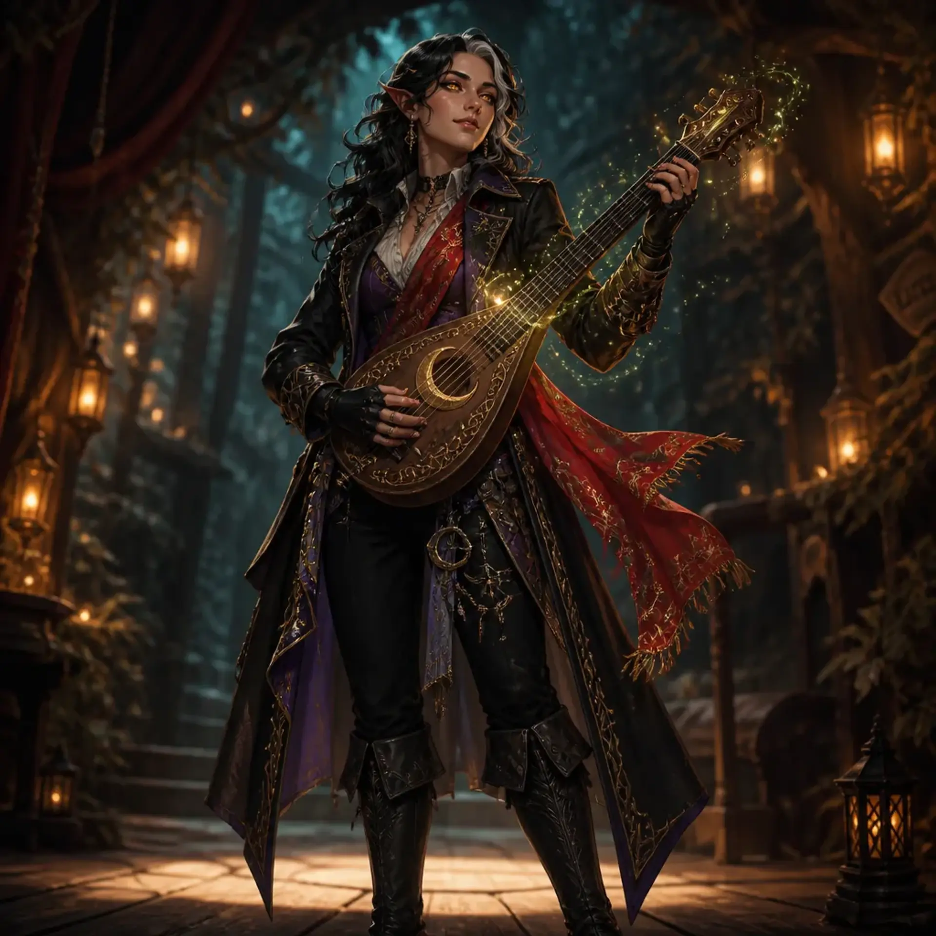 Elira Dale - AI-generated fantasy Character