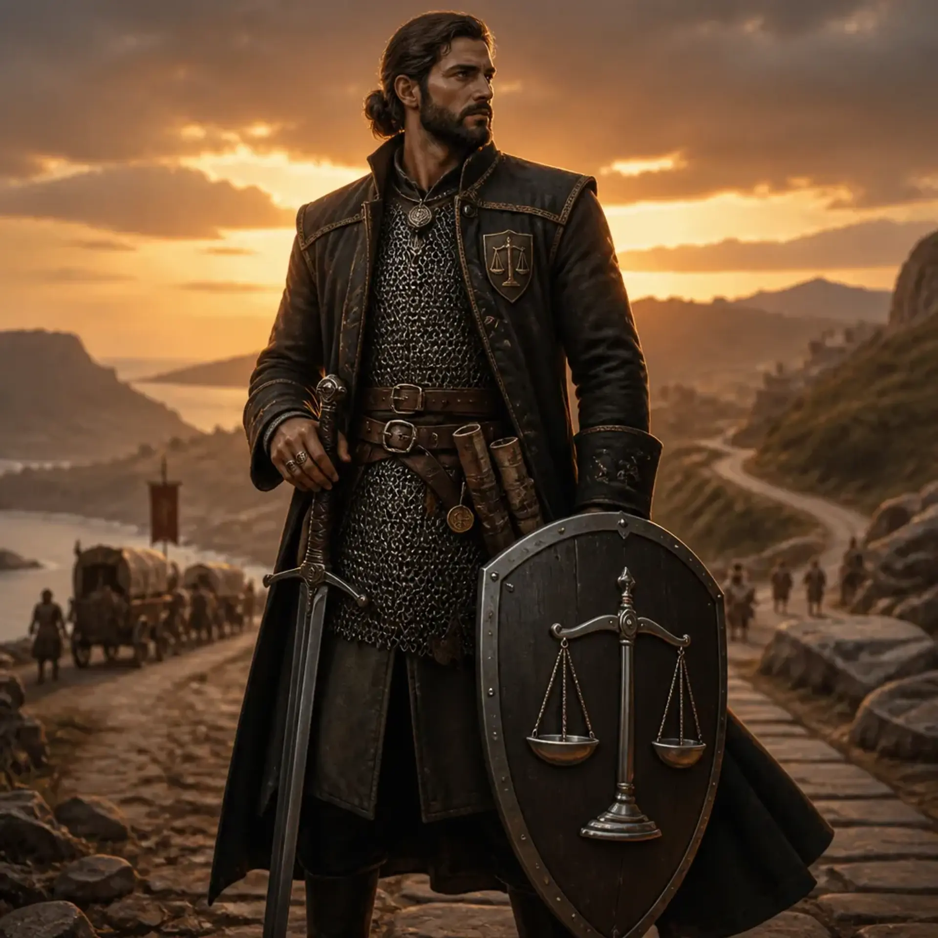 Brian v5 - AI-generated fantasy Character