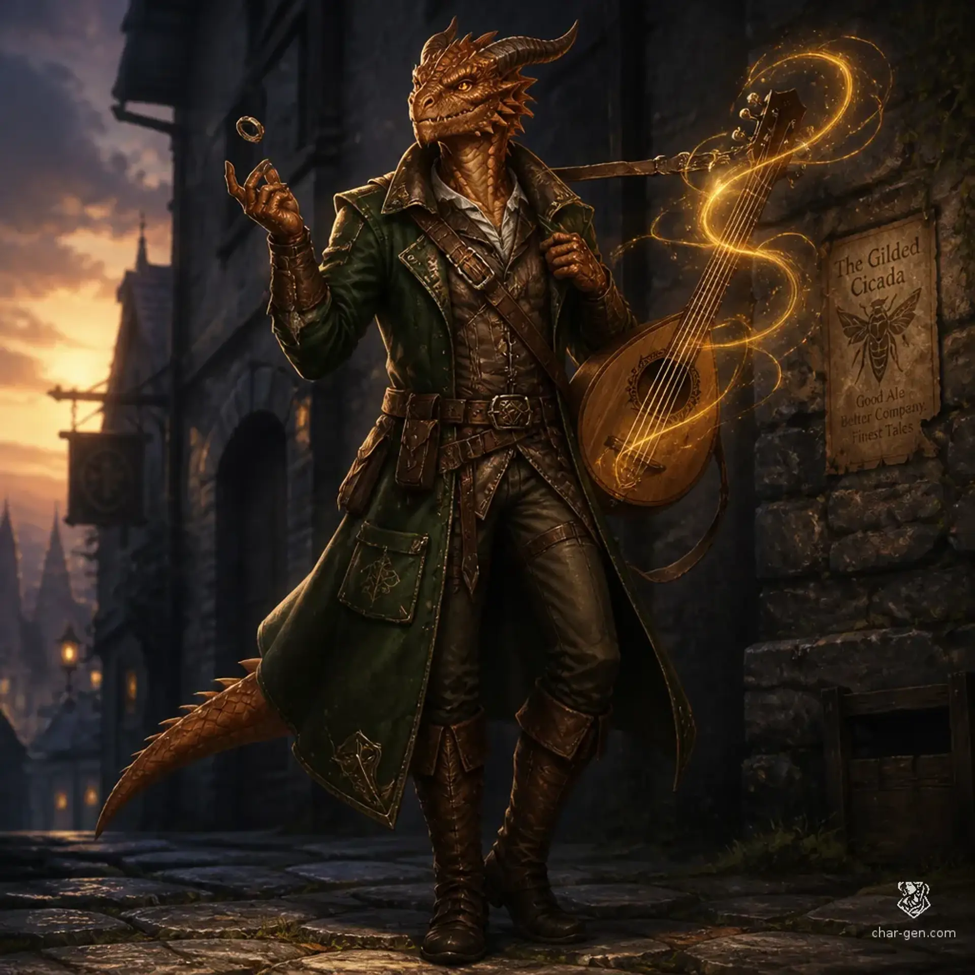 test - AI-generated fantasy Character