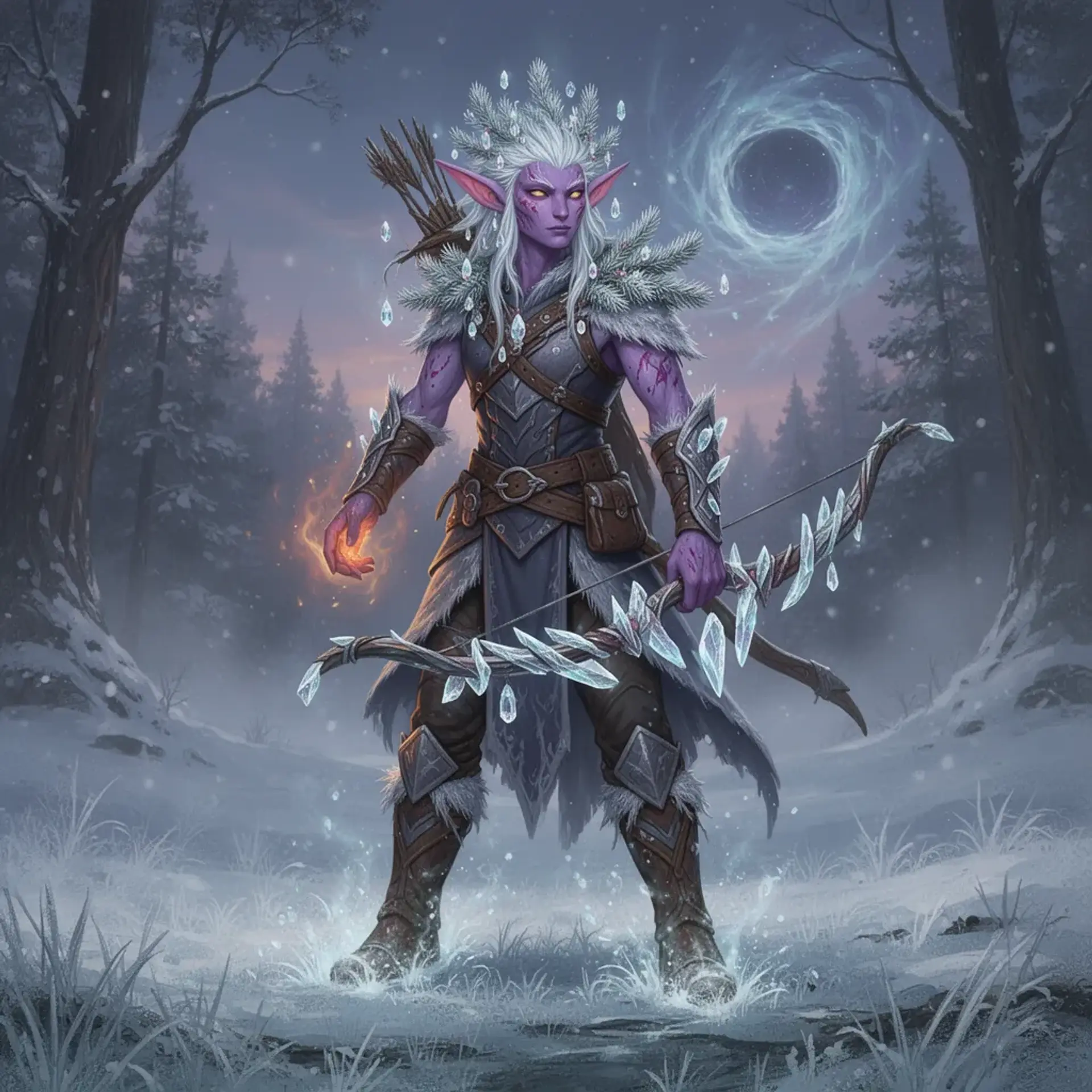 Theren Lylvantar - AI-generated fantasy NPC