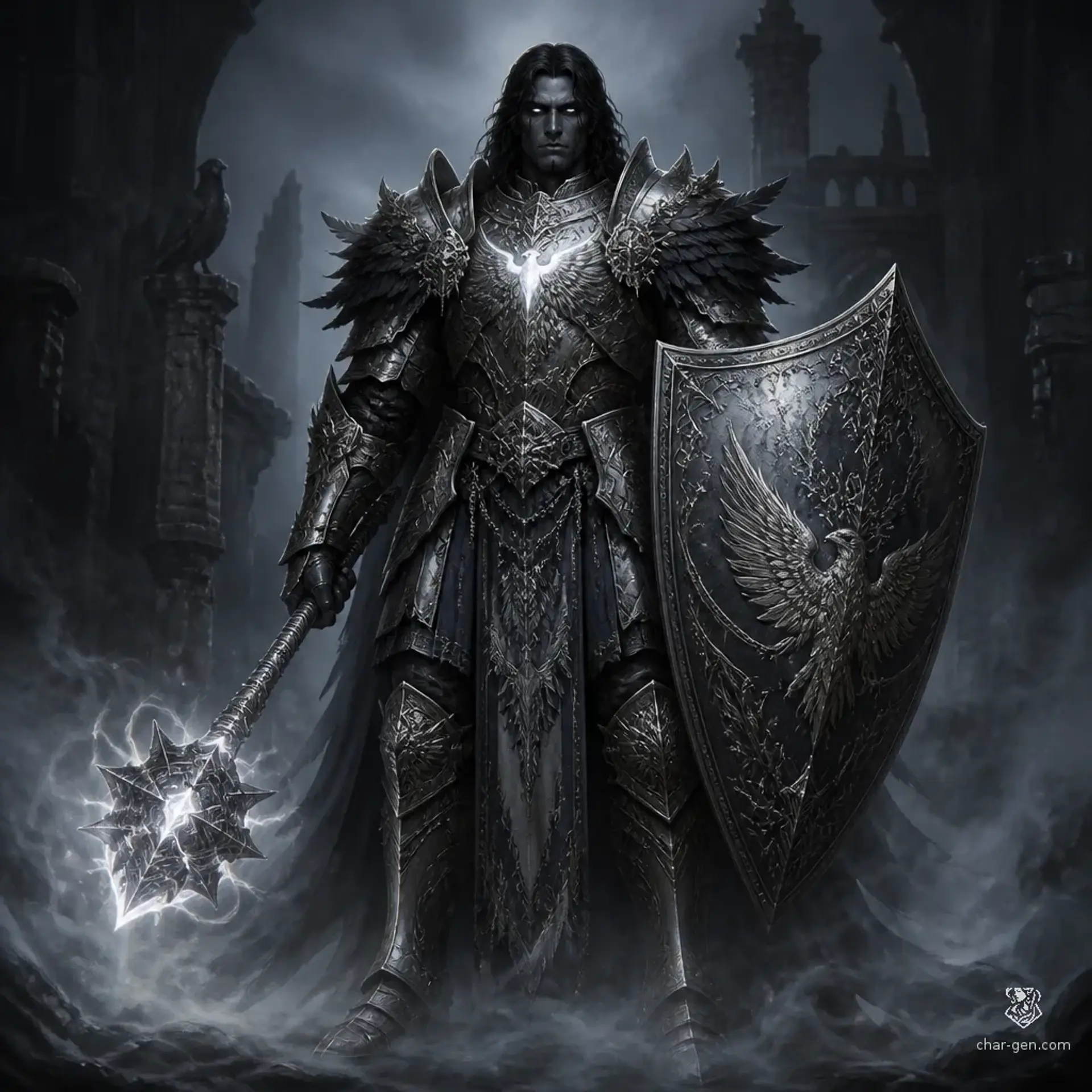 Dresden Wyldes - AI-generated fantasy Character