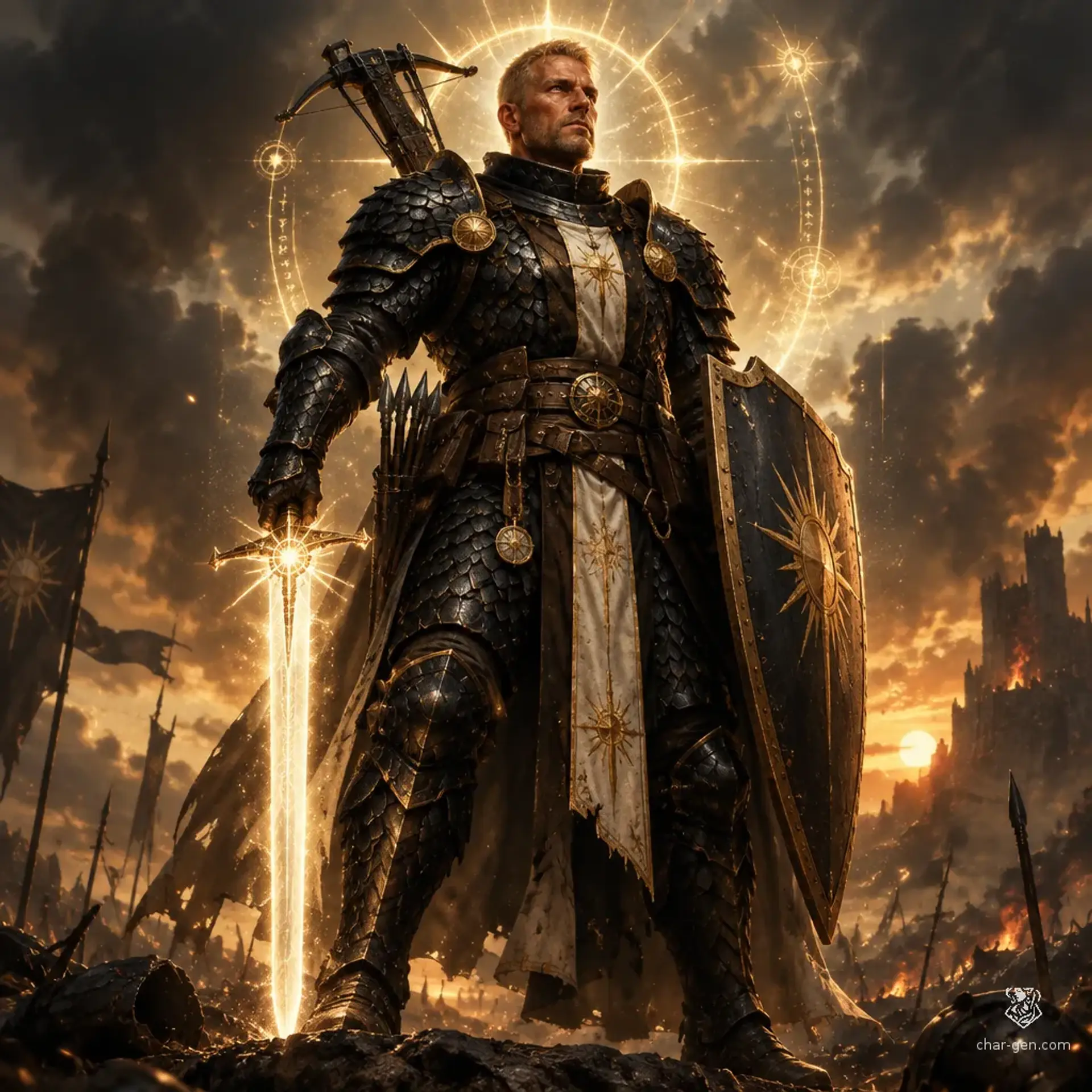Aethul - AI-generated fantasy Character