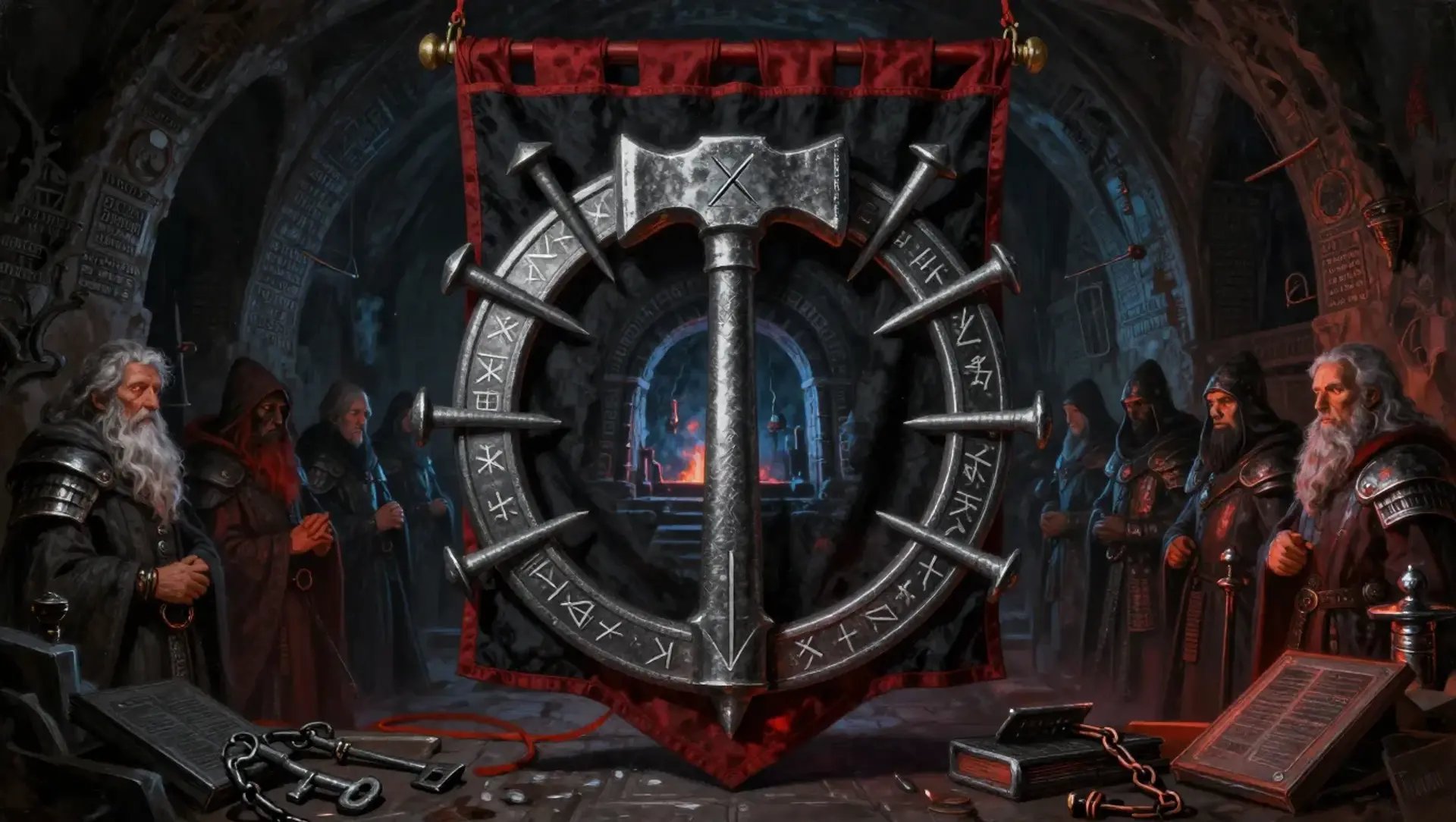 The Old Oath Circle - AI-generated fantasy Faction