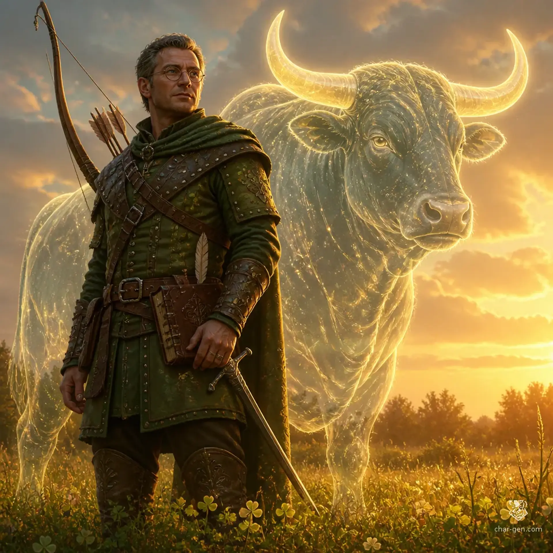 Dave Midey - AI-generated fantasy Character