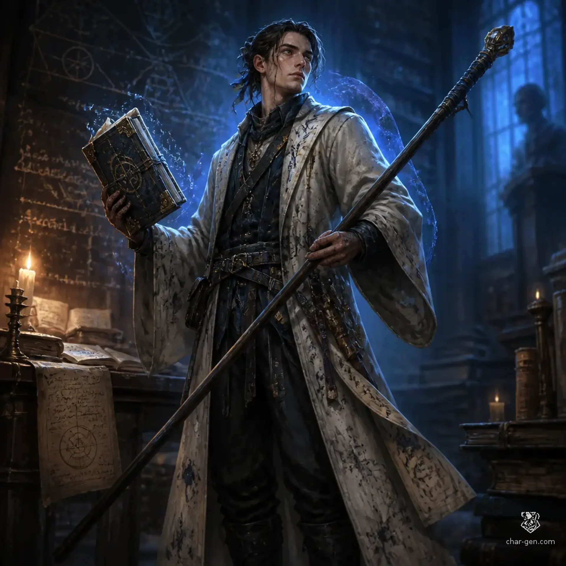 Hedreimer - AI-generated fantasy Character