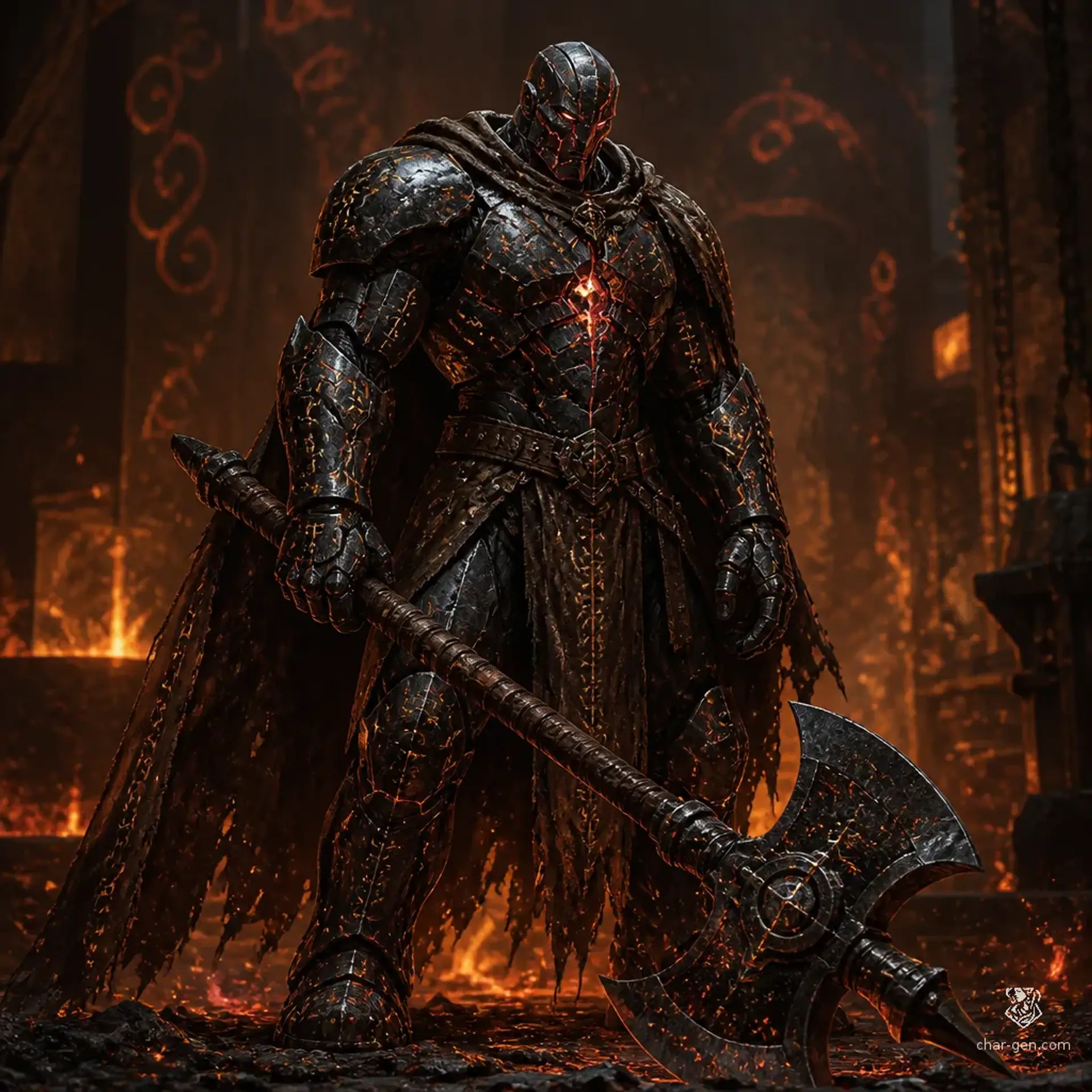 P.U.R.G.E. - AI-generated fantasy Character