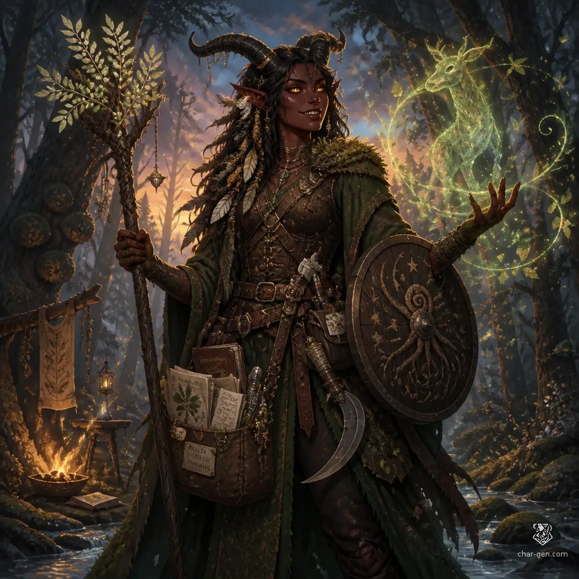 Sadie - AI-generated fantasy Character
