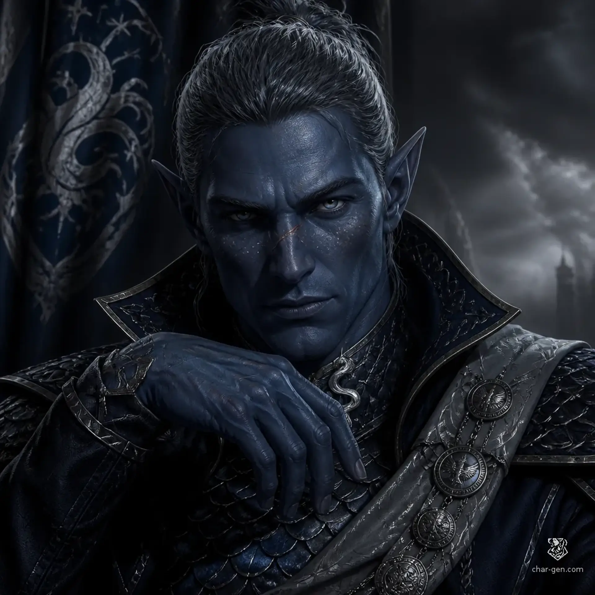 Zahir Dalan - AI-generated fantasy NPC