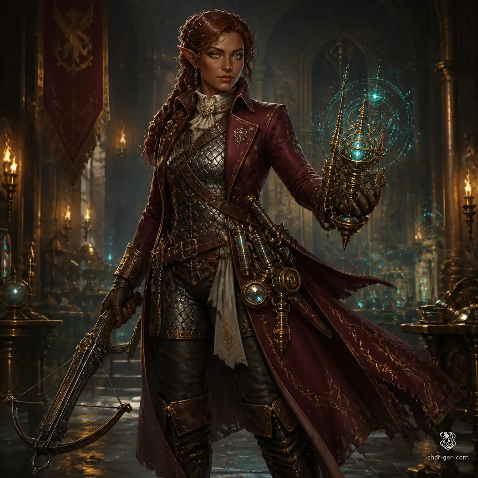 Nikola - AI-generated fantasy Character