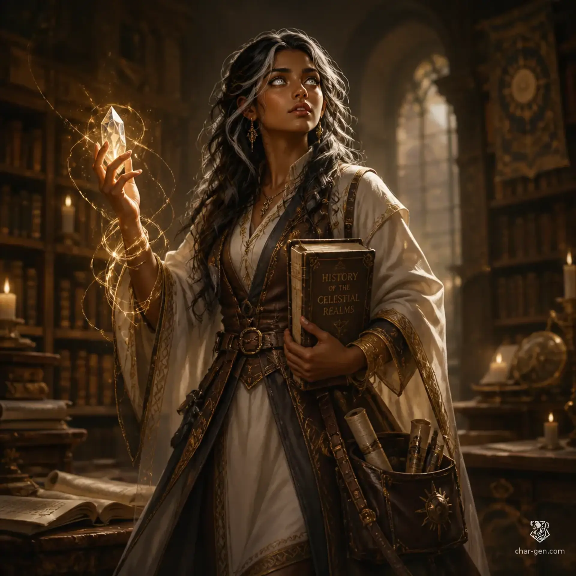 Steph - AI-generated fantasy Character