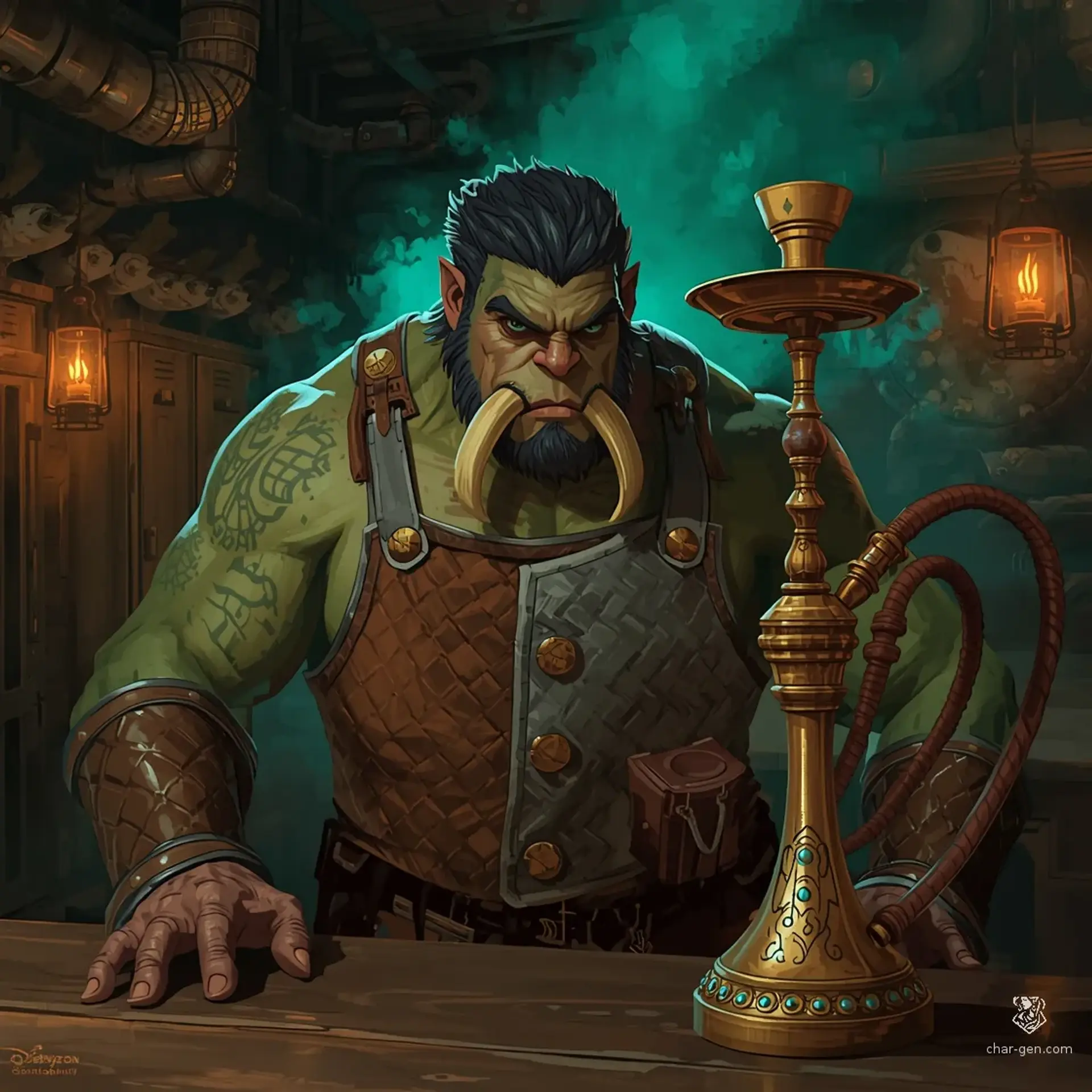 The Water Bog - AI-generated fantasy Tavern