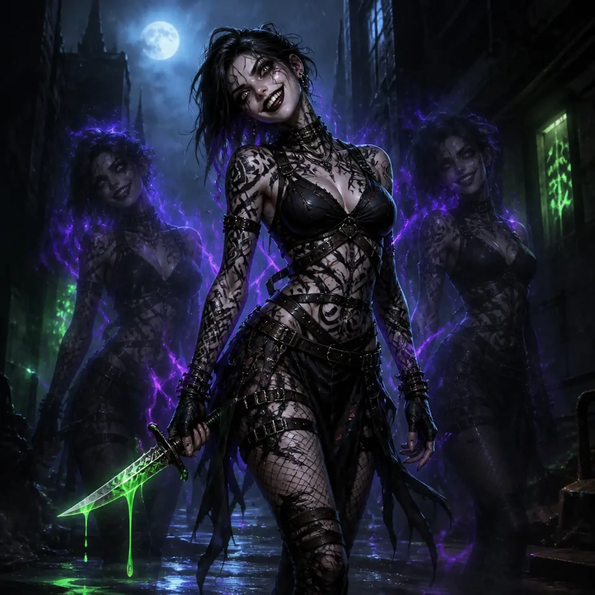 Lyssa Vane - AI-generated fantasy Character