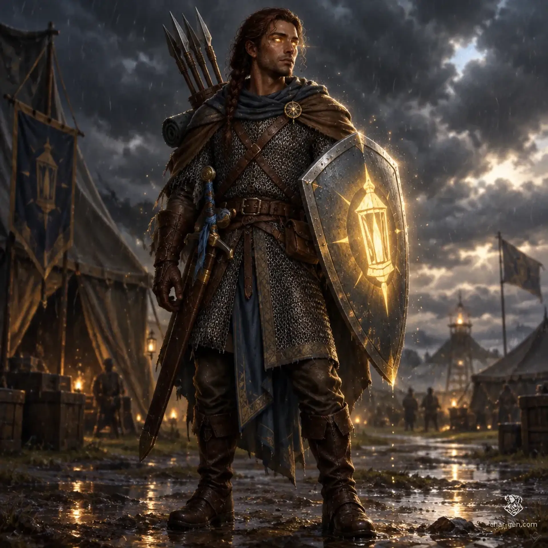 Avaran Sorezi - AI-generated fantasy Character