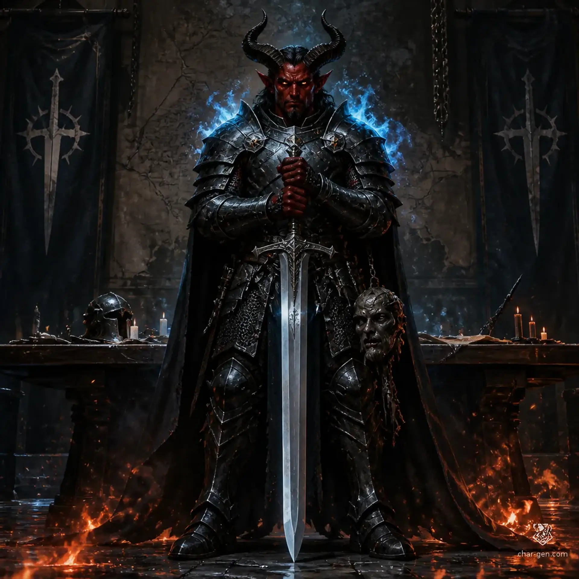 Var - AI-generated fantasy Character
