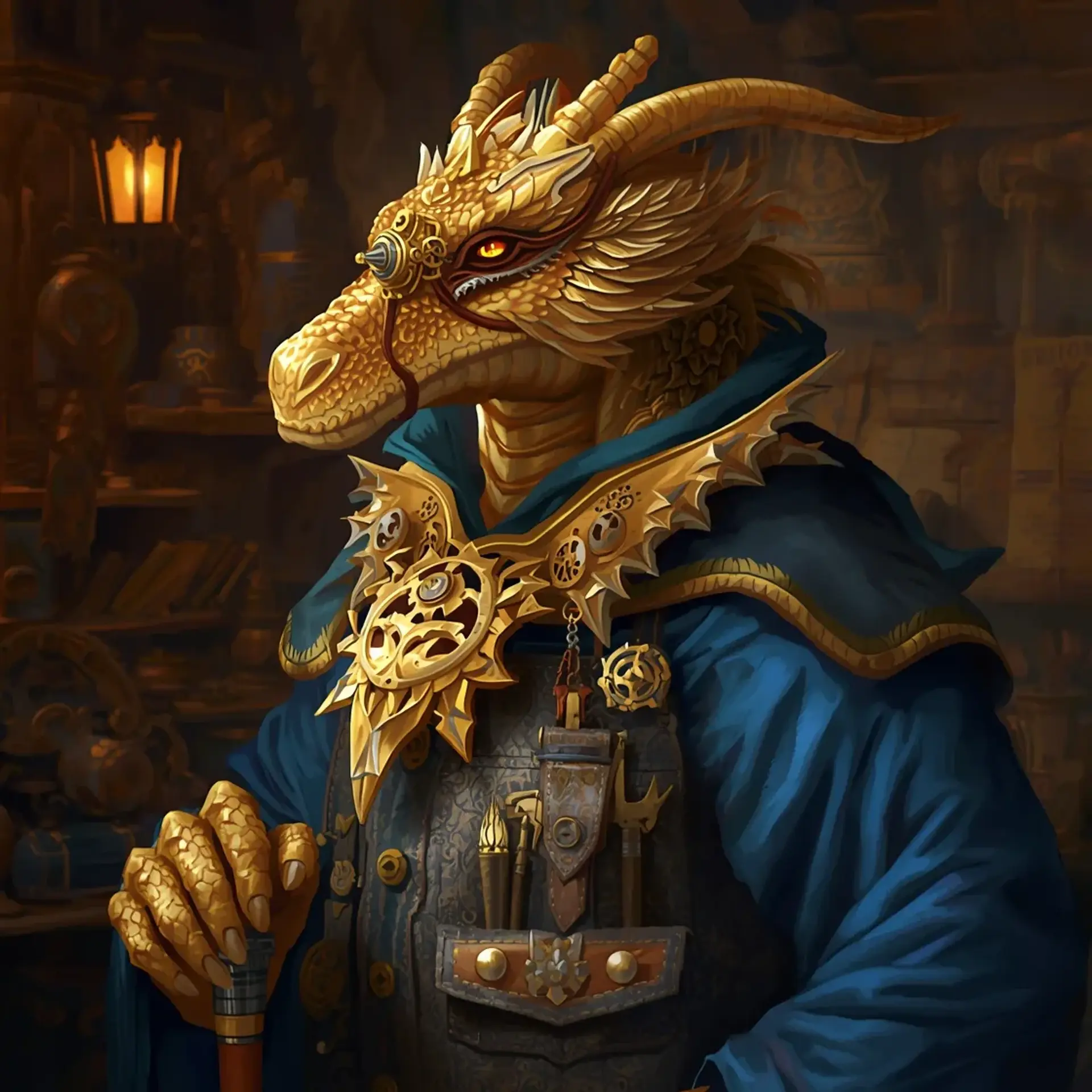Master Theron Vane - AI-generated fantasy NPC