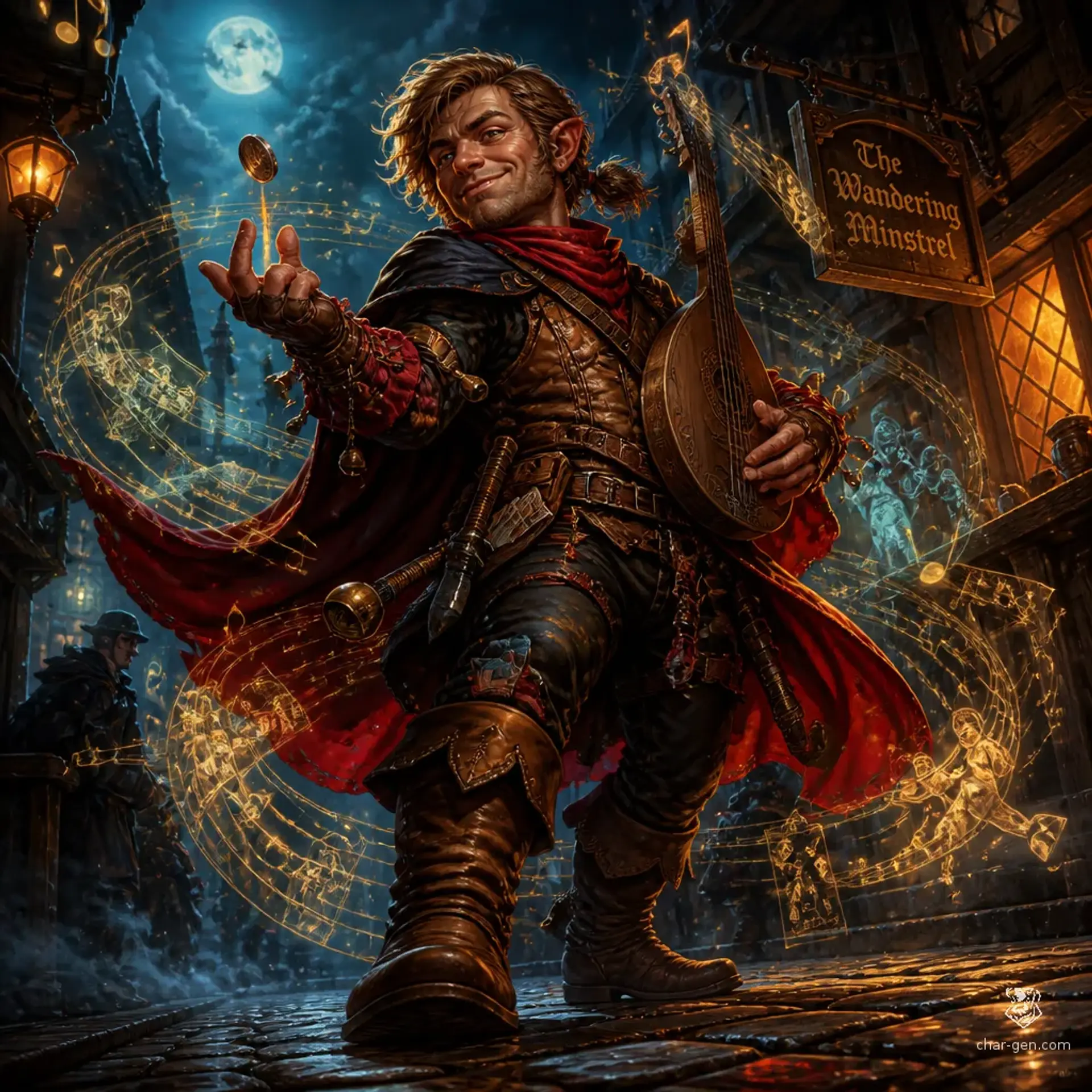 Whistler - AI-generated fantasy Character