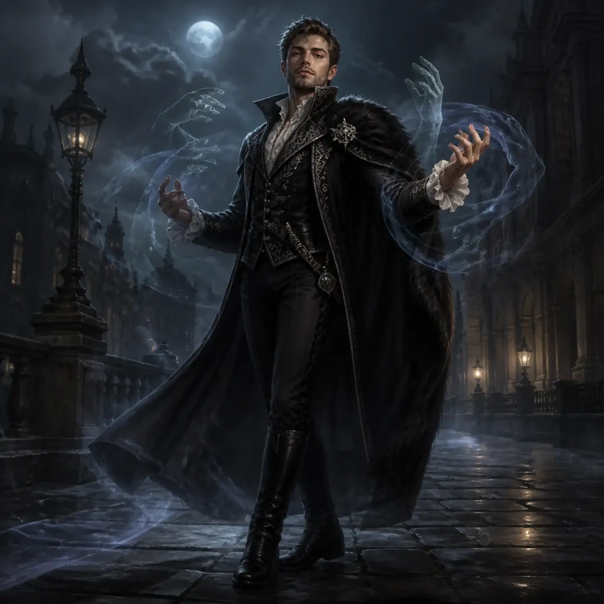 Spectre - AI-generated fantasy Character