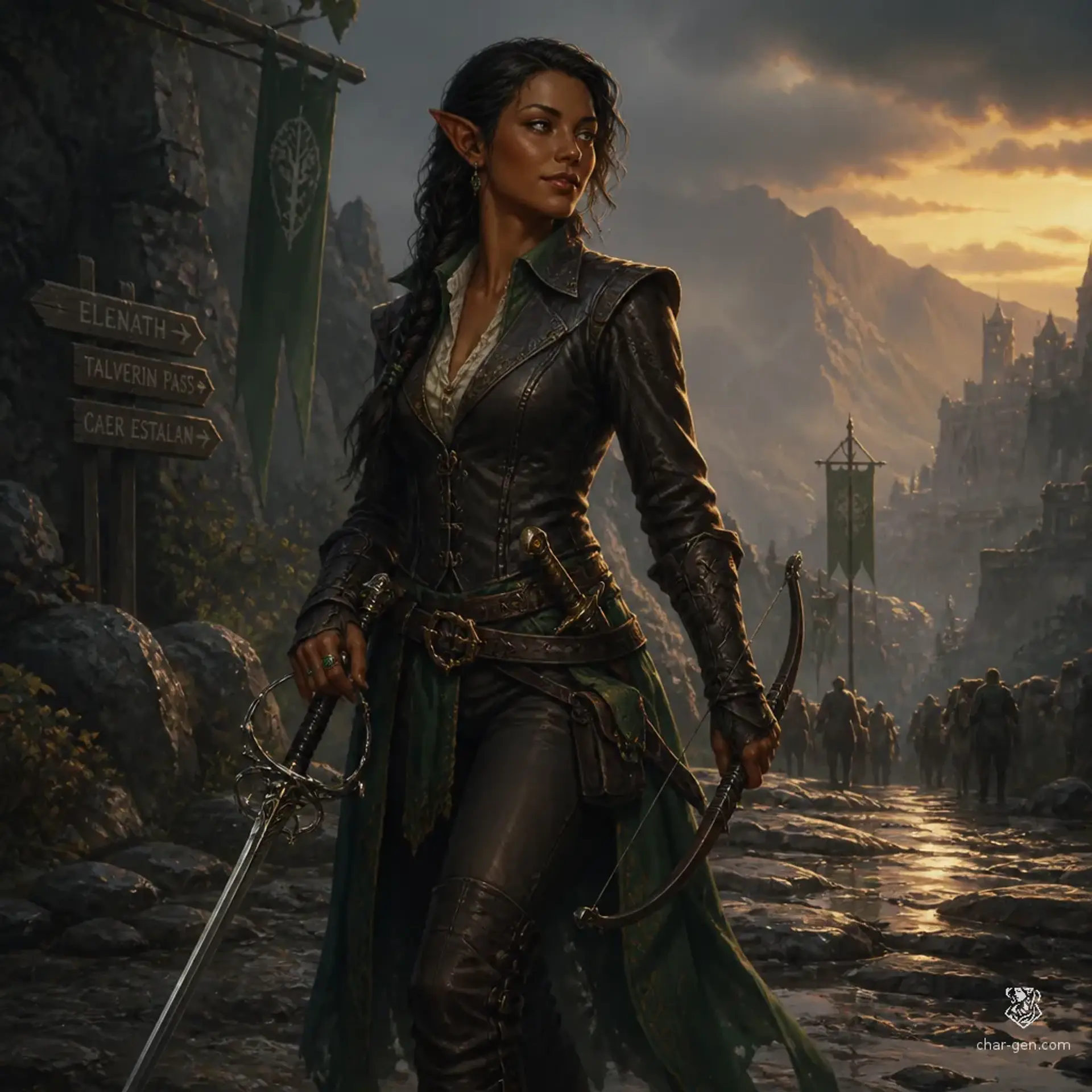 Miyu Suyana - AI-generated fantasy Character