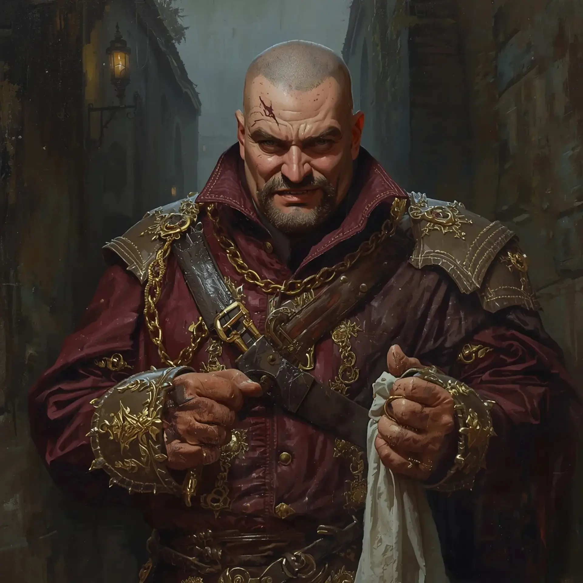 Silas Vane - AI-generated fantasy NPC