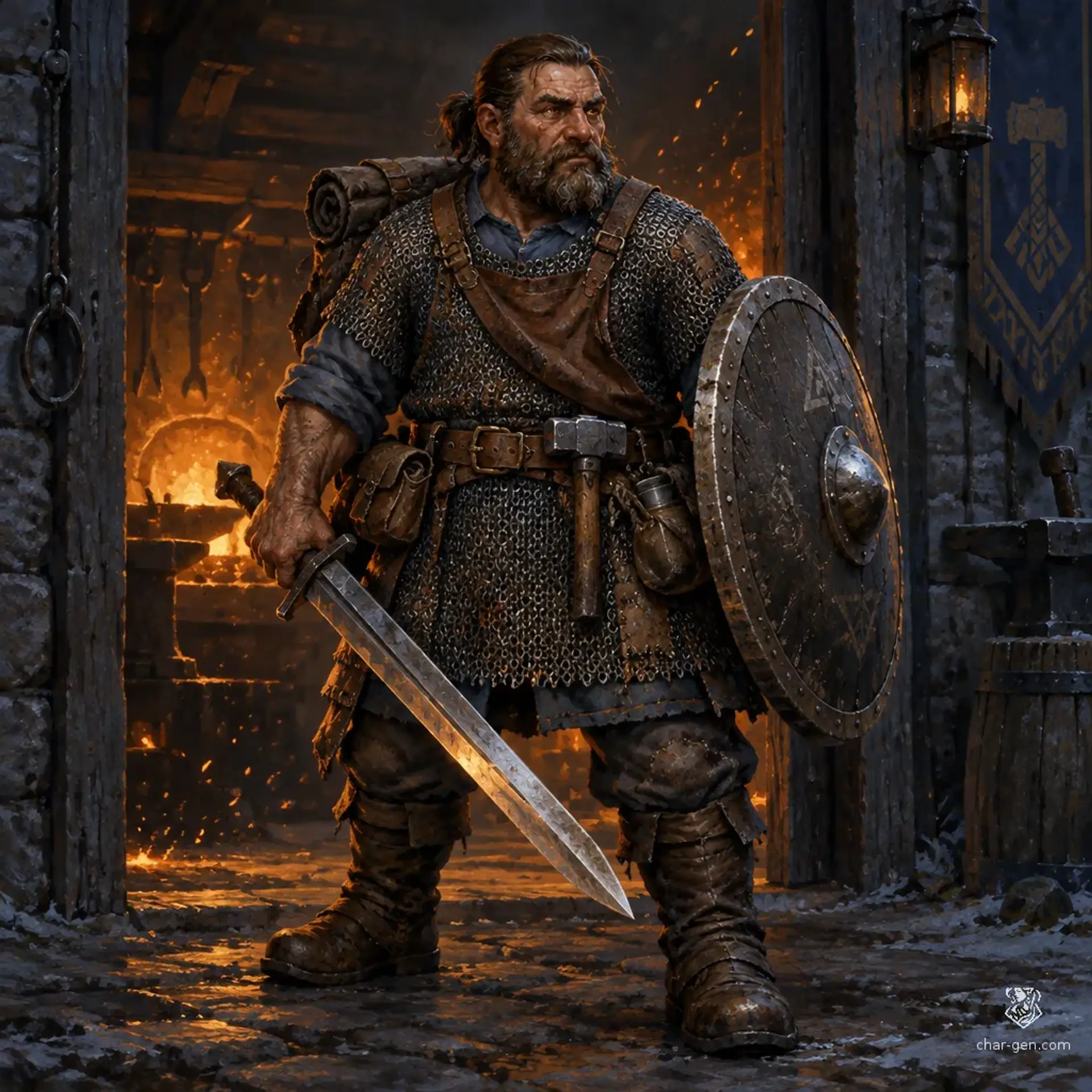 Nasko - AI-generated fantasy Character