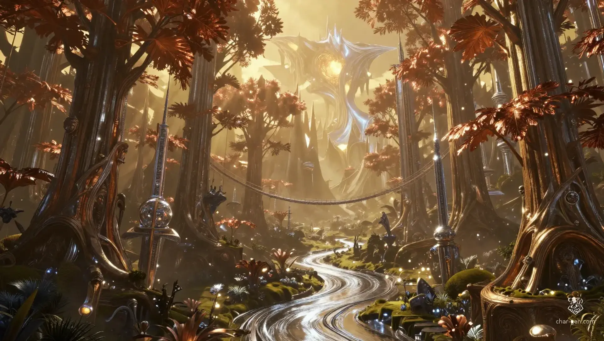 Ironwood Weald - AI-generated fantasy Region