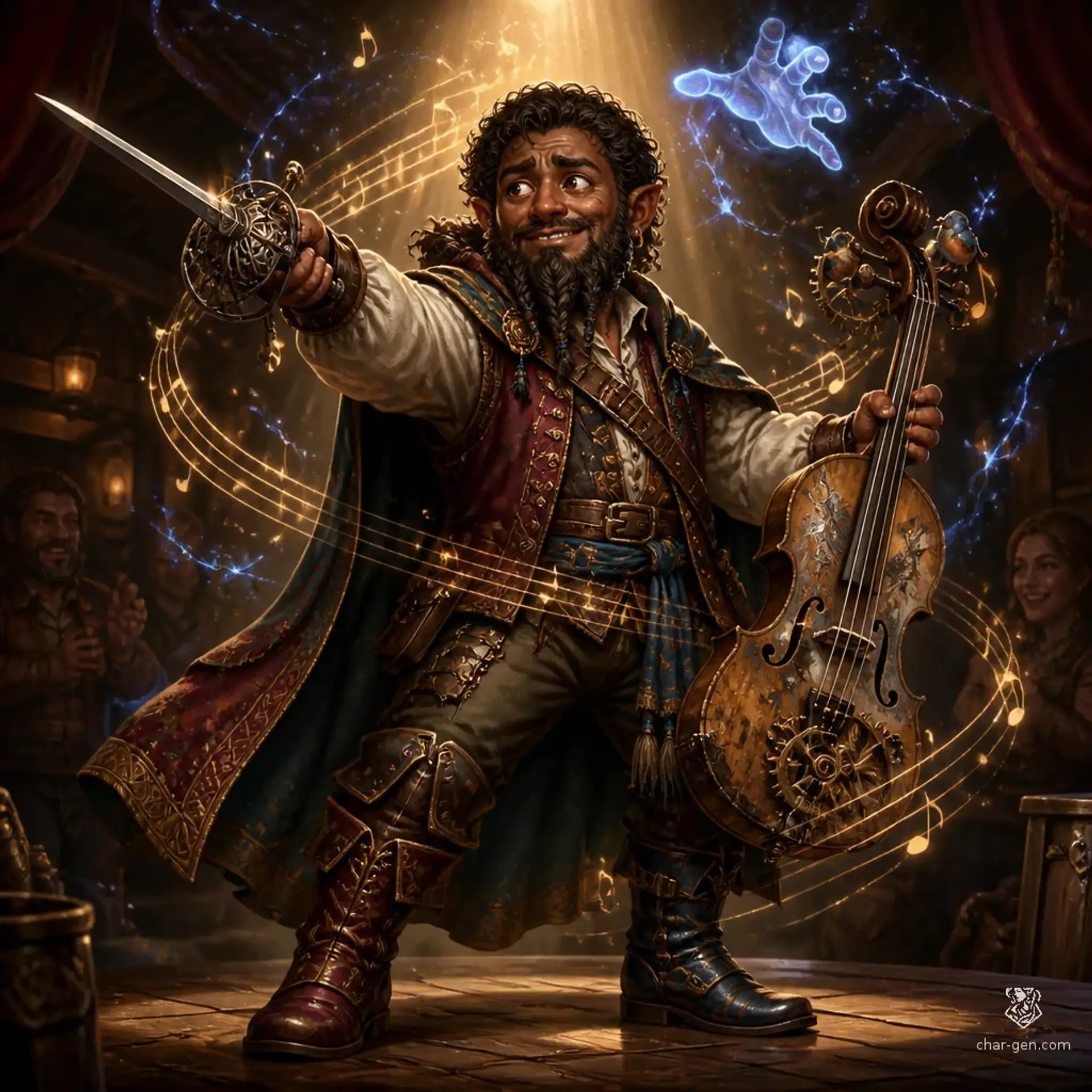 Ruz - AI-generated fantasy Character