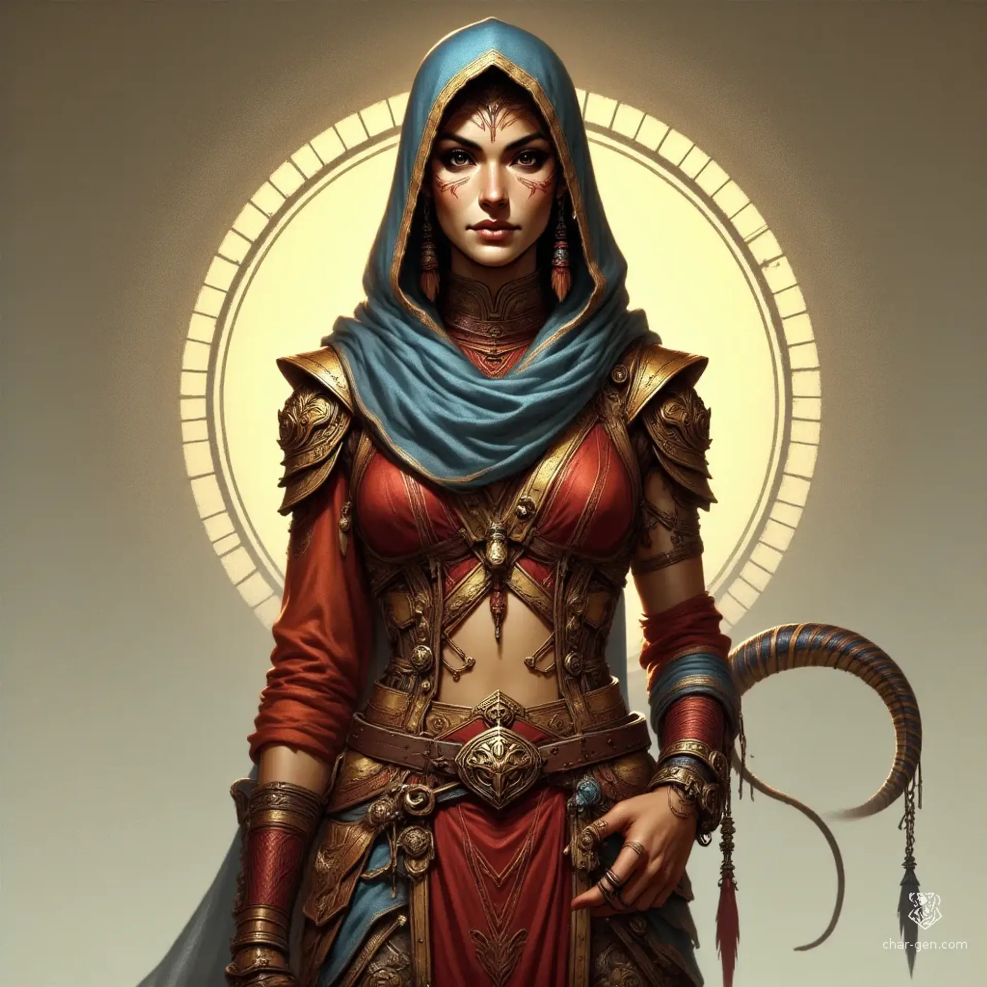 Su'alhazi Andram - AI-generated fantasy NPC