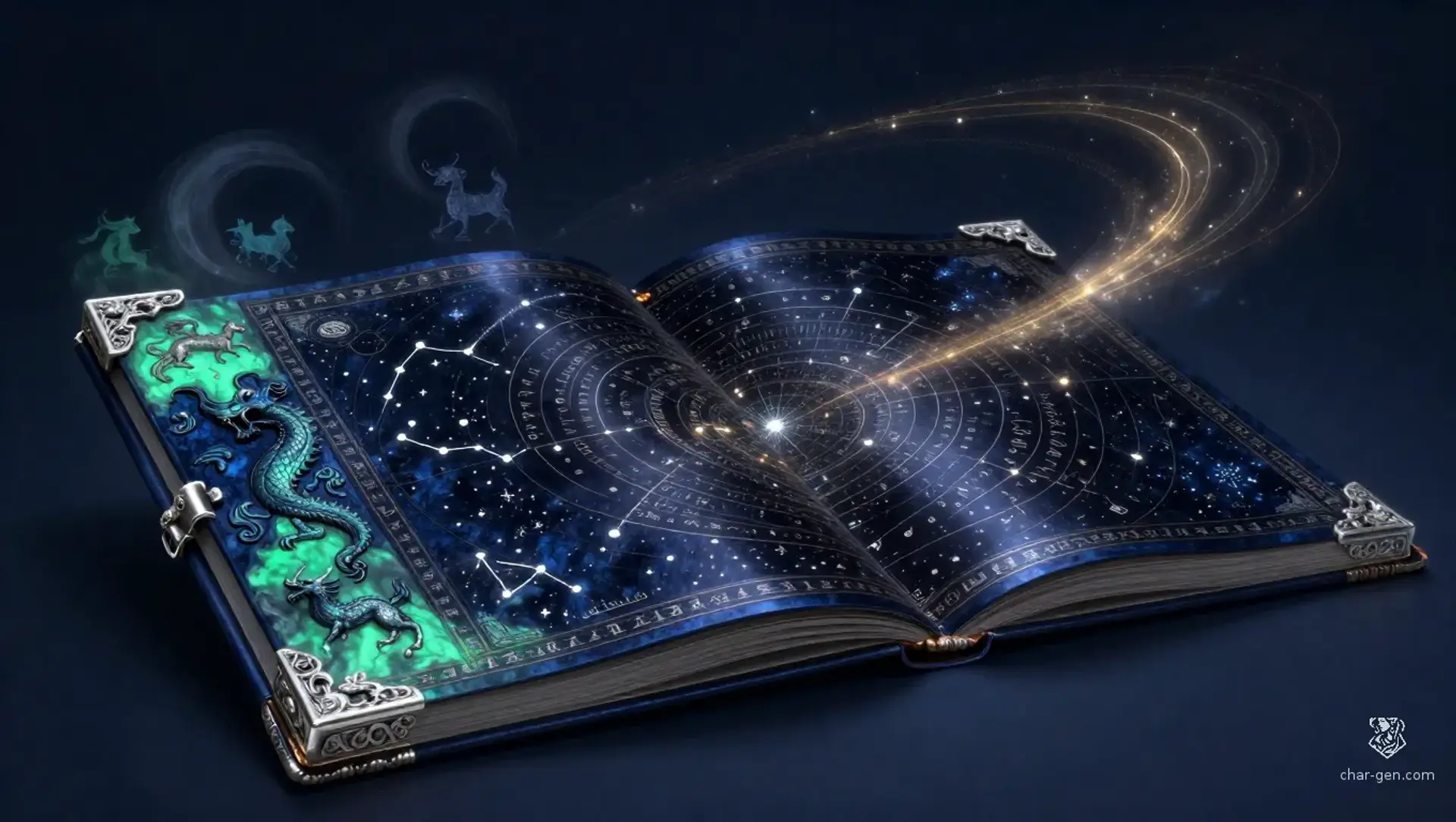 The Jade Heavens: A Zodiac Folio of Celestial Wizardry