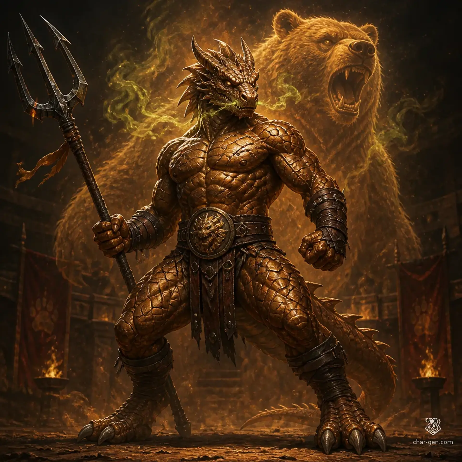 Kallarak Jax - AI-generated fantasy Character